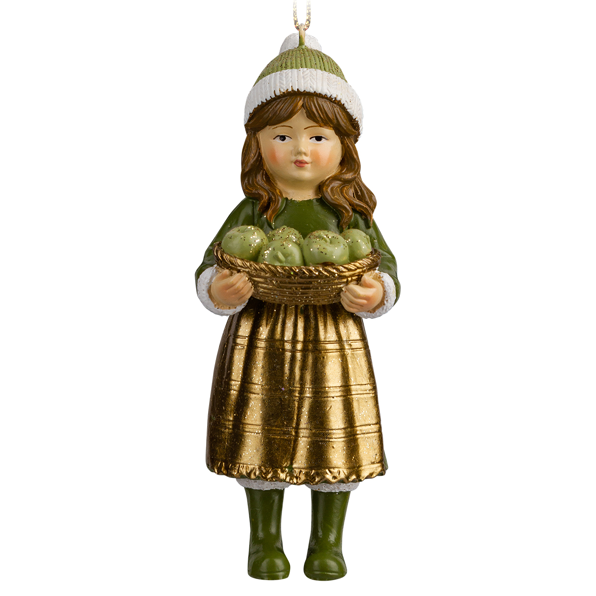 Изображение товара Украшение ErichKrause Decor Девочка с яблоками 12см