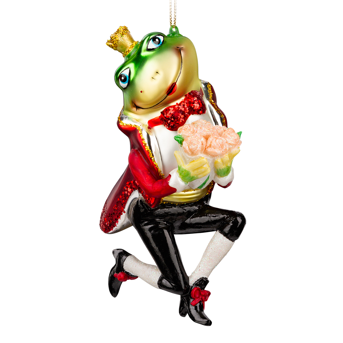 Изображение товара Украшение ErichKrause Decor Принц Лягушка 15см, стекло