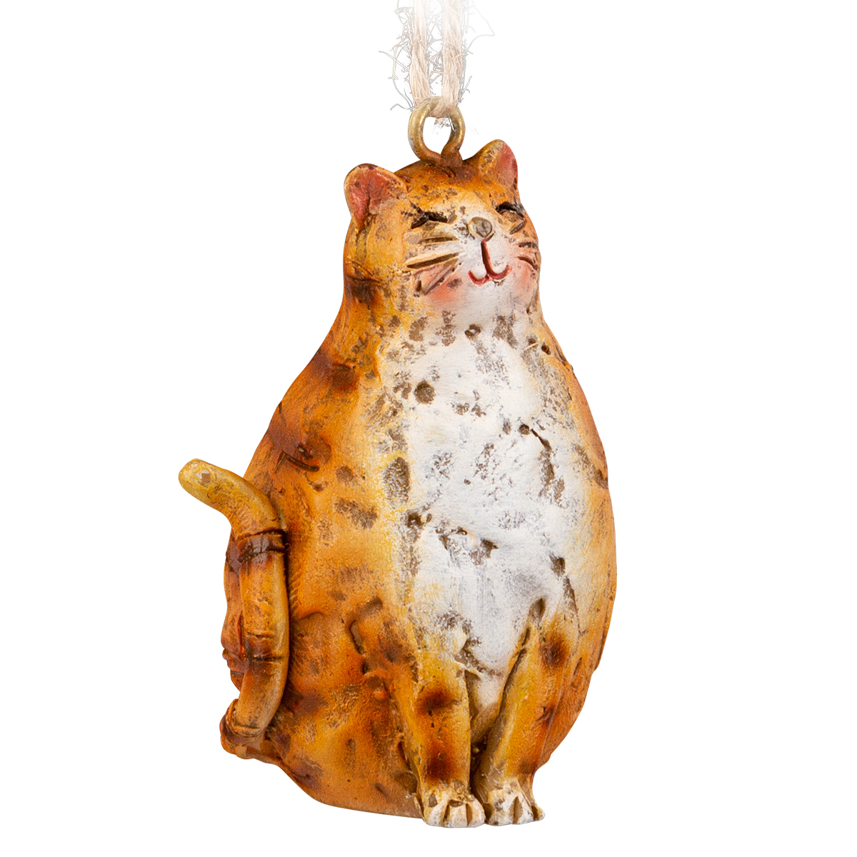 Изображение товара Украшение ErichKrause Decor Рыжий кот 6см для Нового года