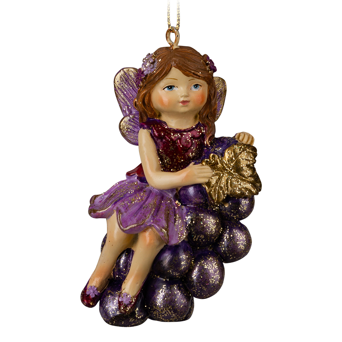 Изображение товара Украшение ErichKrause Decor Фея на винограде 8см для елки