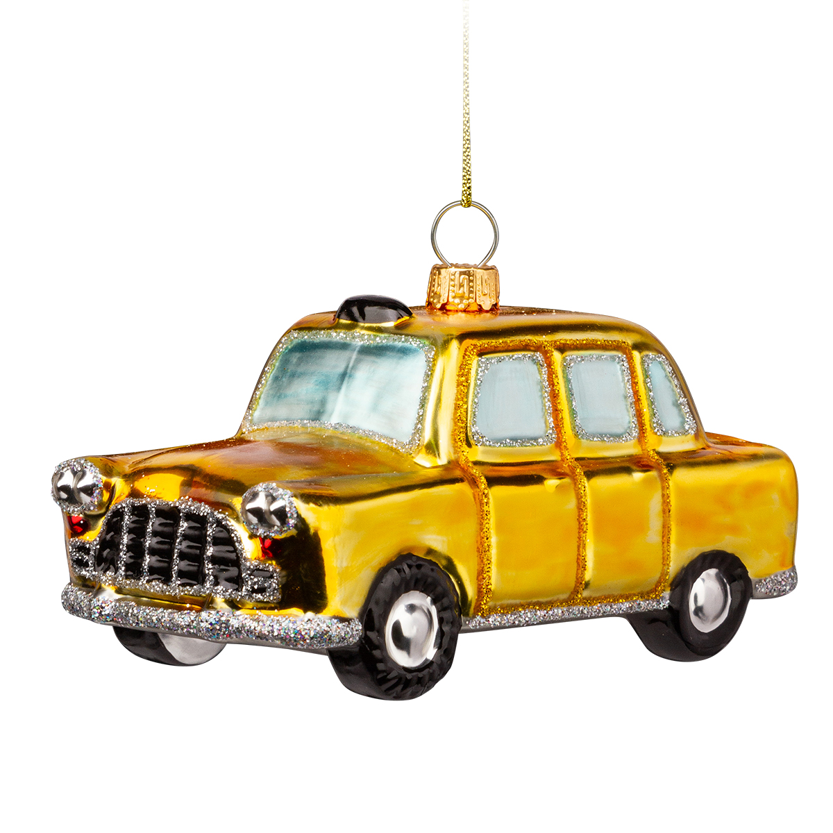 Изображение товара Украшение ErichKrause Decor Ретро автомобиль 12см стекло