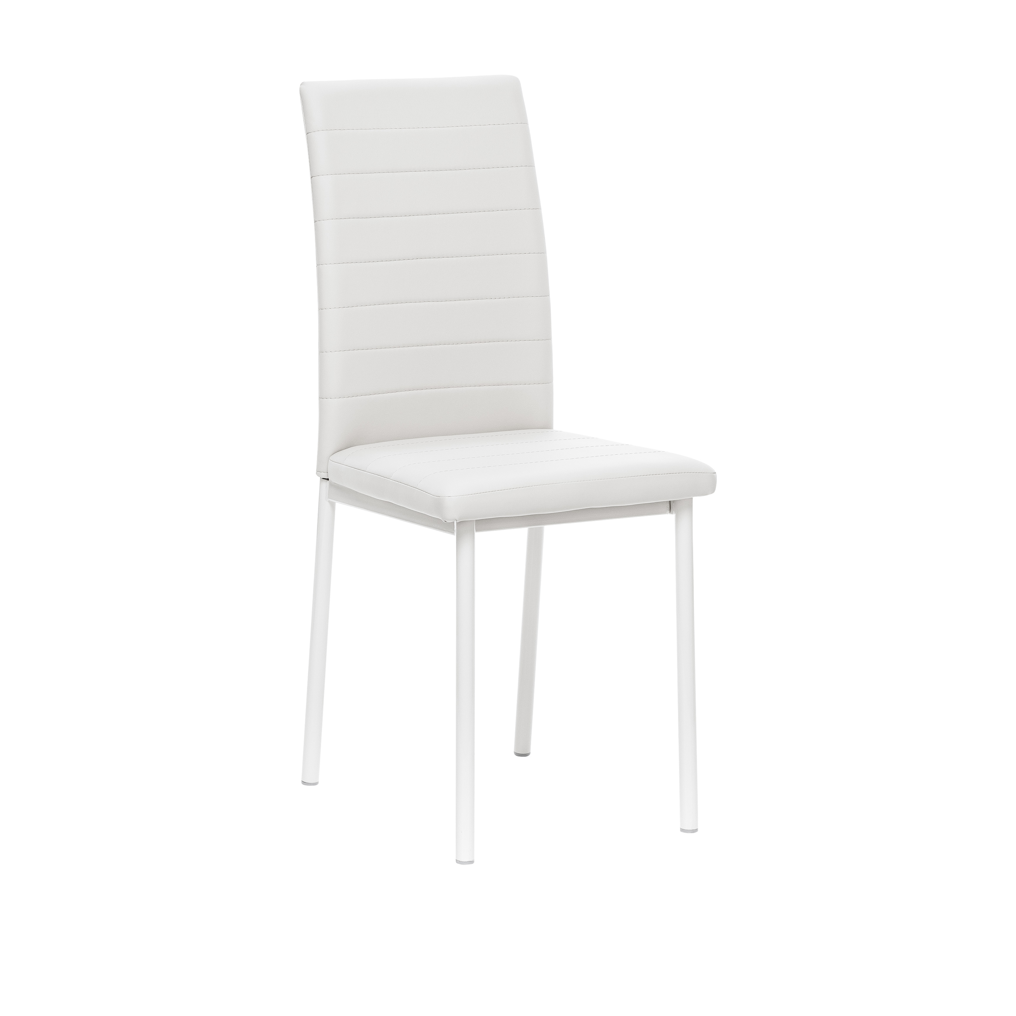 Изображение товара Стул Leset Шибо каркас белый и экокожа белая современный дизайн