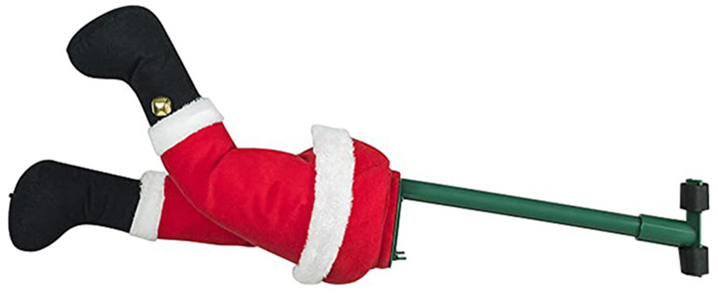 Изображение товара Новогодняя декорация Ноги Санты в ёлке