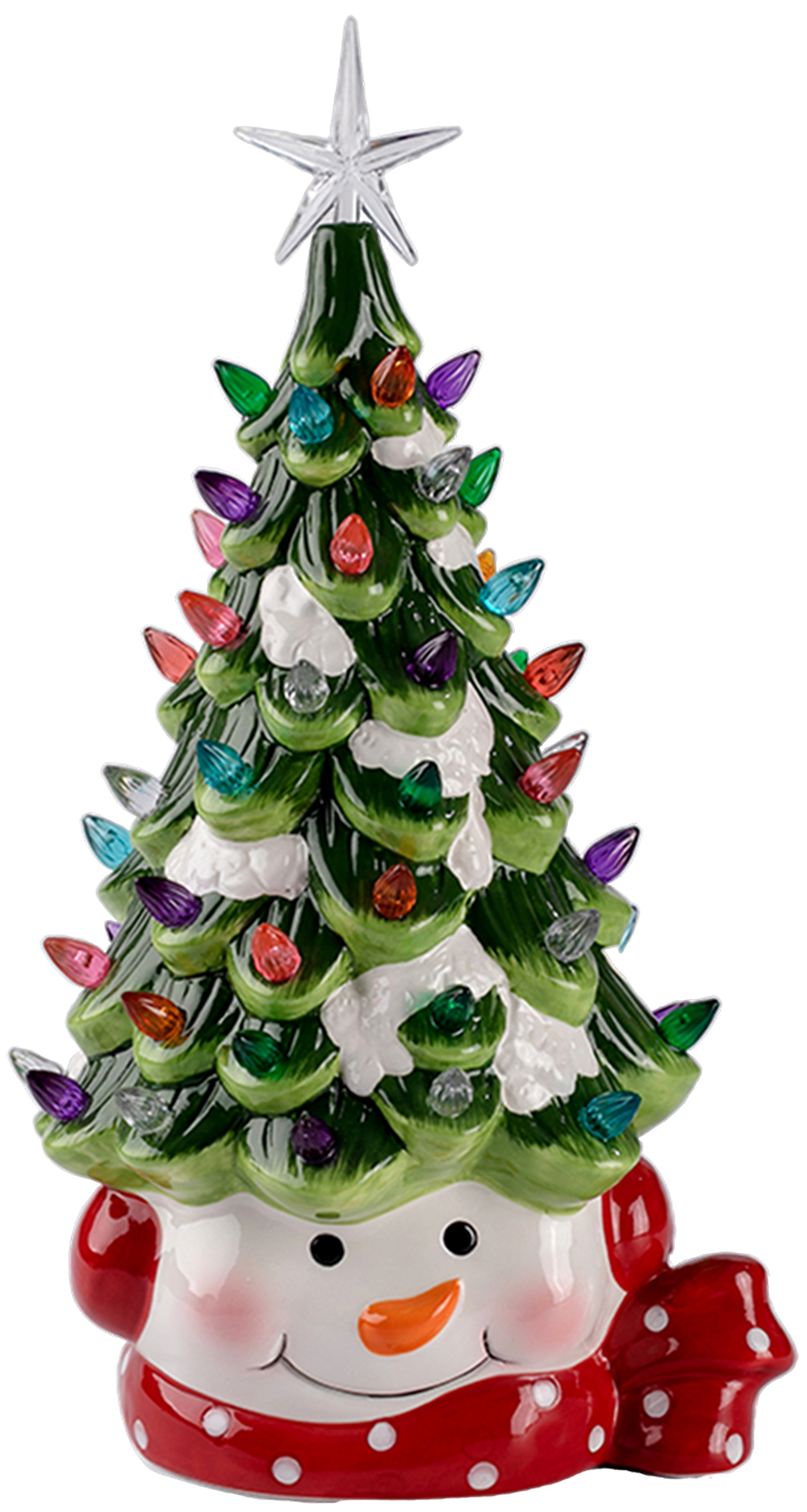 Изображение товара Светодиодная фигура Снеговик новогодний декор внутренний и внешний