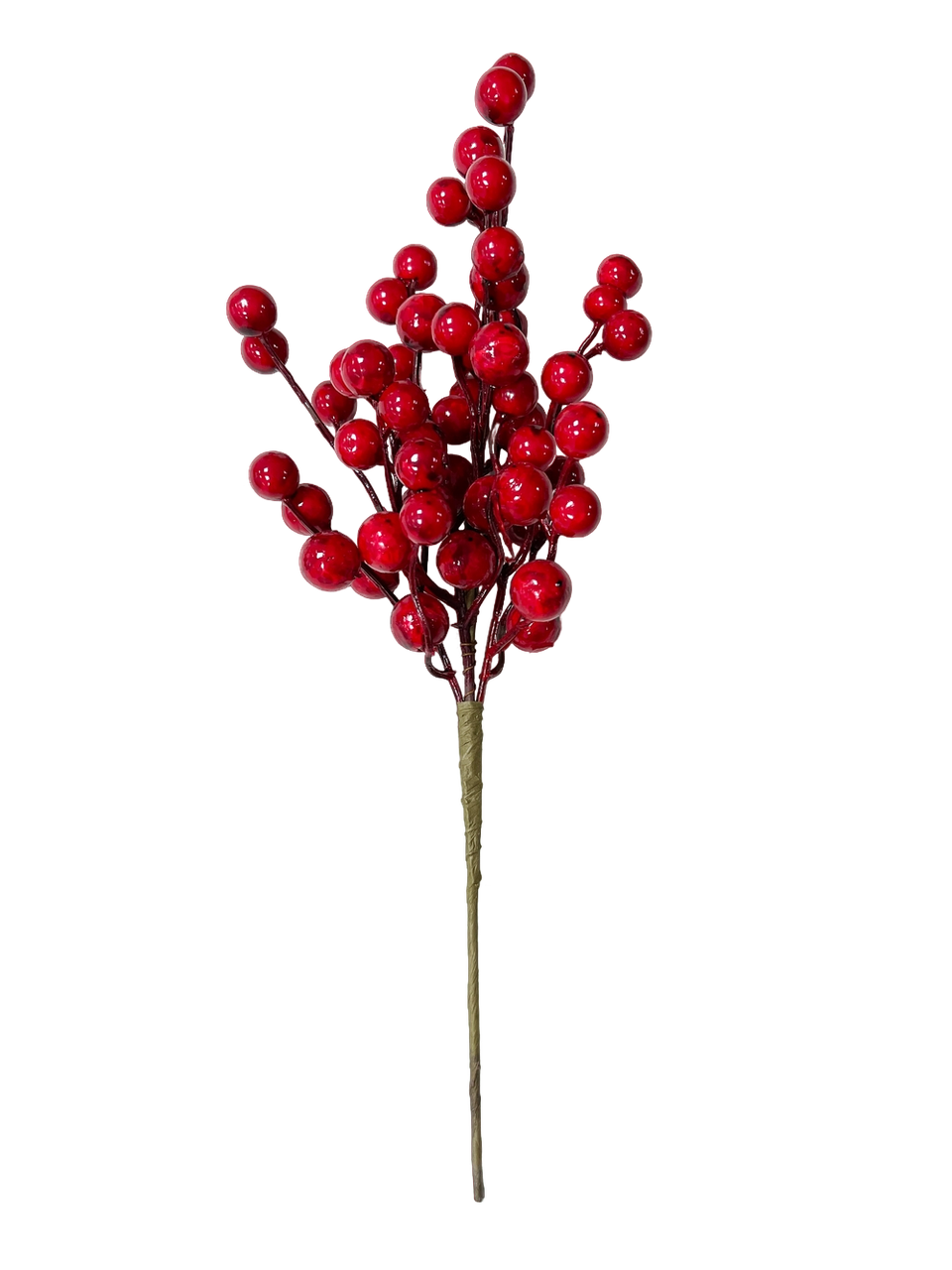 Изображение товара Ветка из красных ягод 35 см