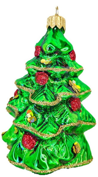 Изображение товара Ёлочное украшение "Ёлочка новогодняя", в подарочной упаковке, h-10 см