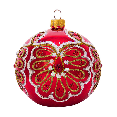 Изображение товара Шар "Графика 2375/3", серия "ВС", 100 мм., в подарочной упаковке