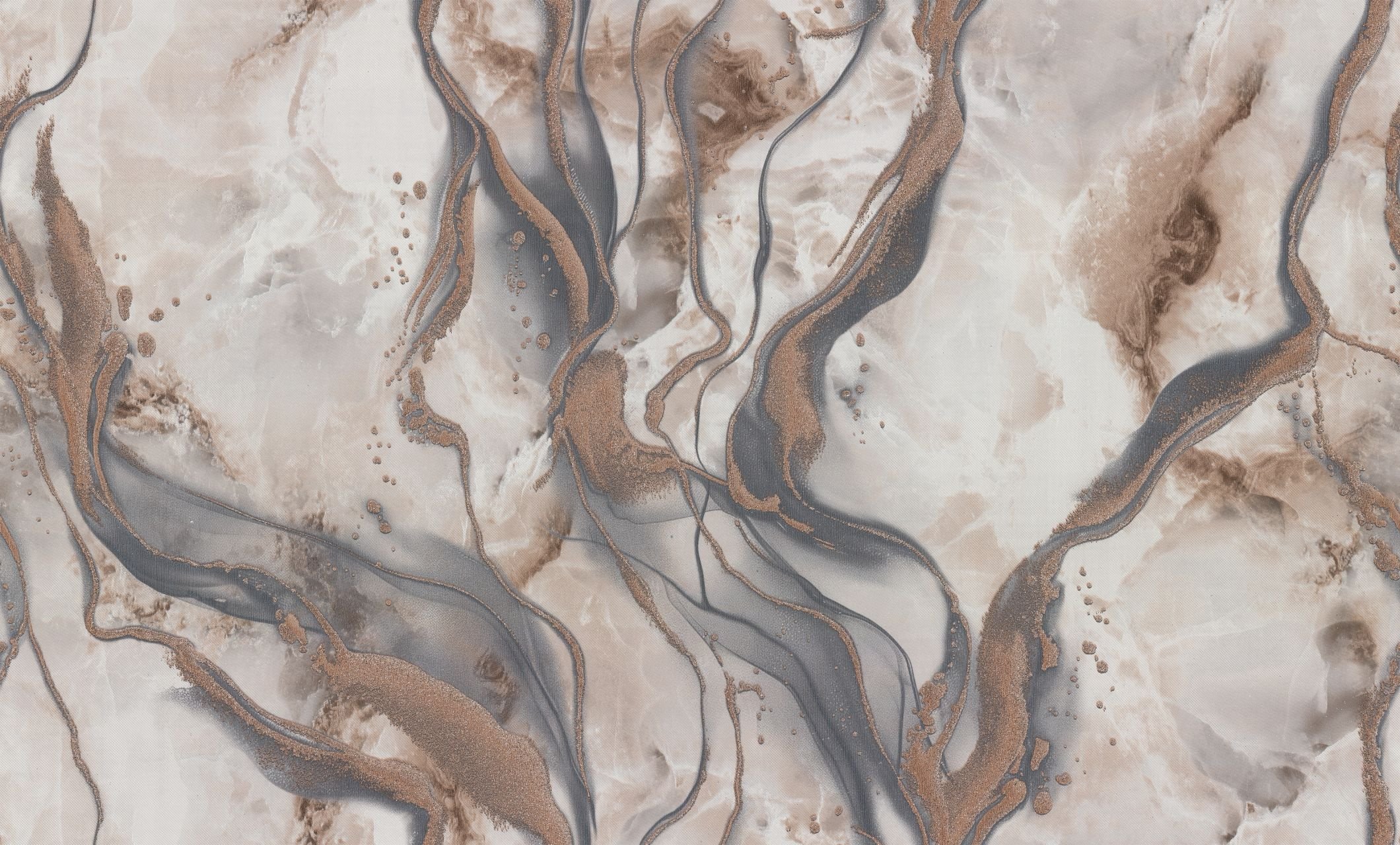 Изображение товара Обои виниловые на флизелиновой основе HC72461-43 HomeColor 10 м2 коричневый имитация мрамора