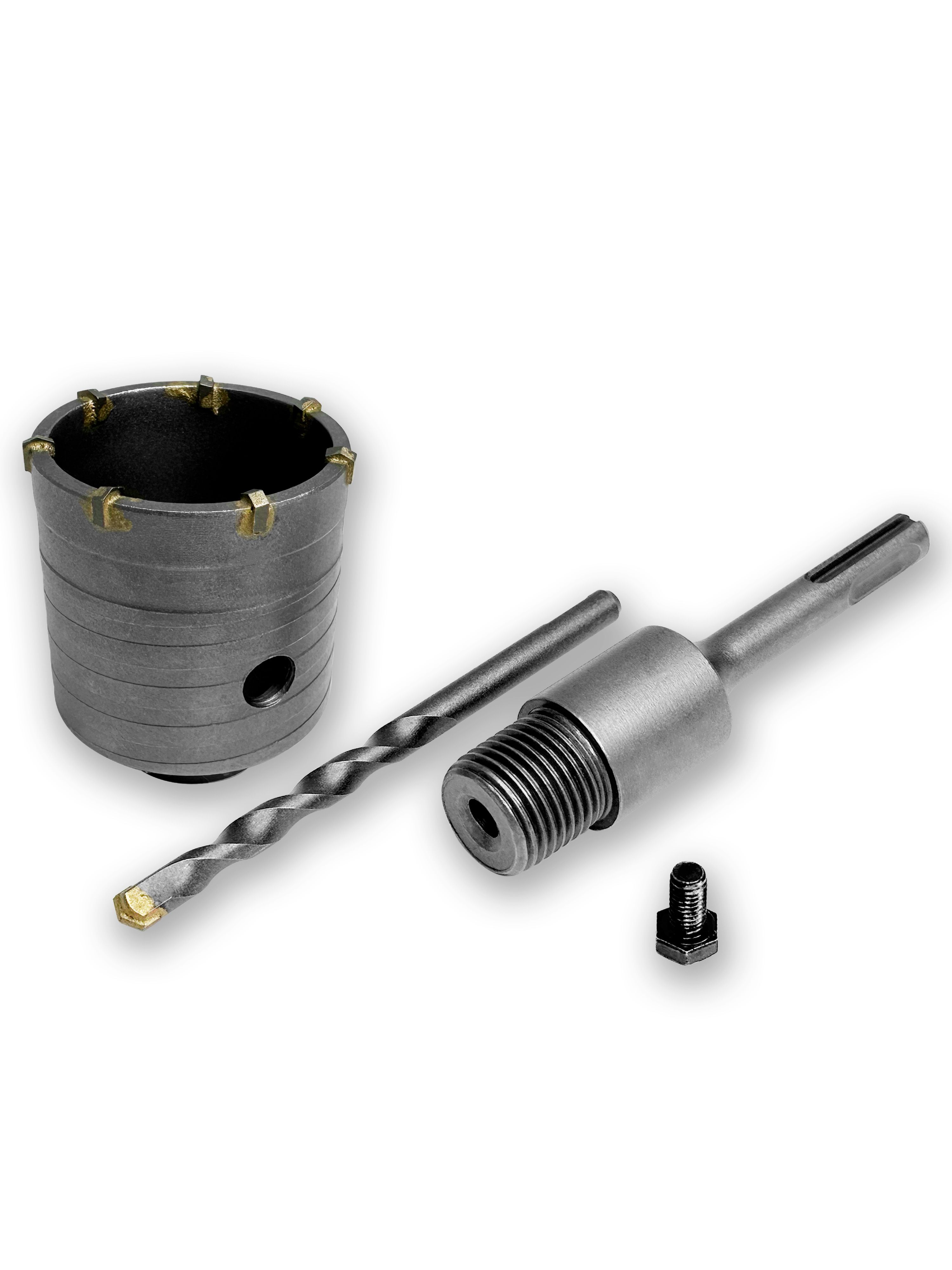 Изображение товара Коронка по бетону VERTEXTOOLS 65 мм в сборе для ударных дрелей