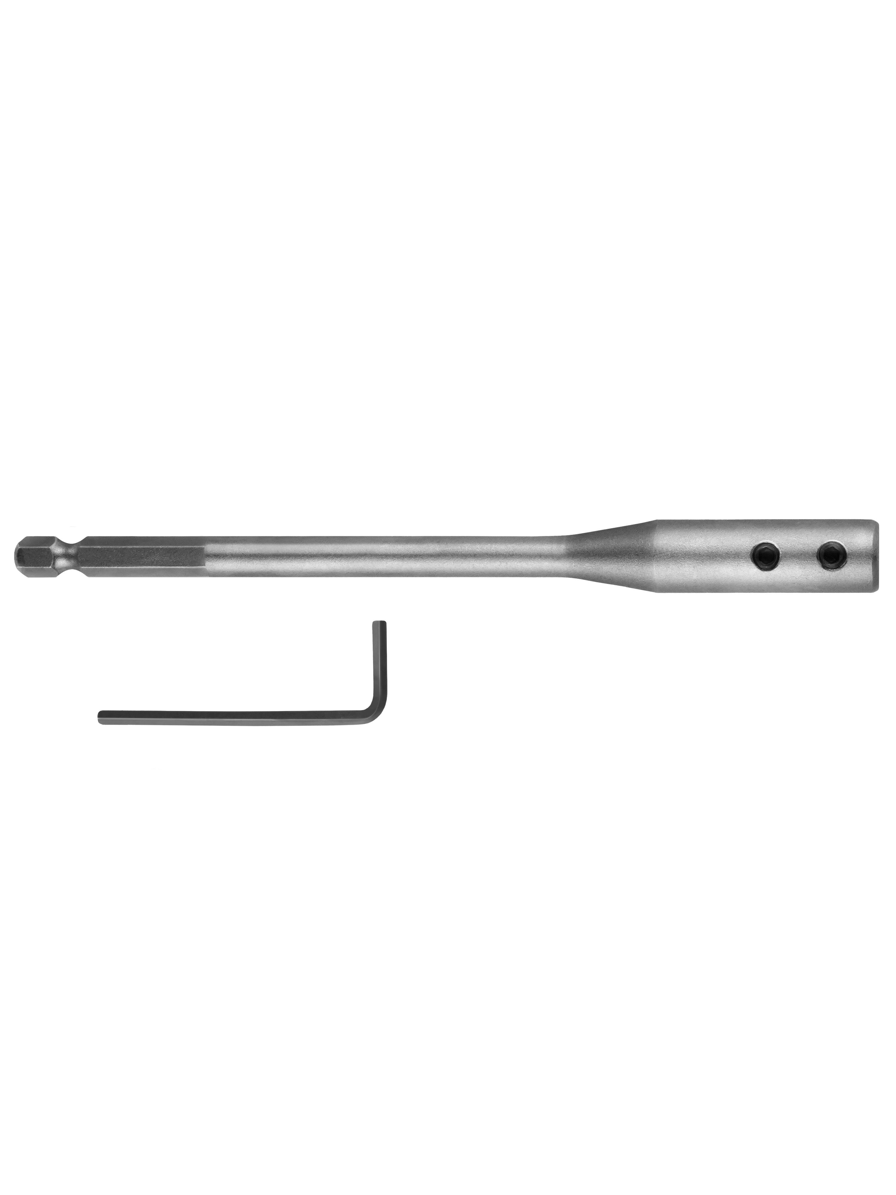 Изображение товара Удлинитель VERTEXTOOLS для перьевых сверел 150 мм высокая прочность