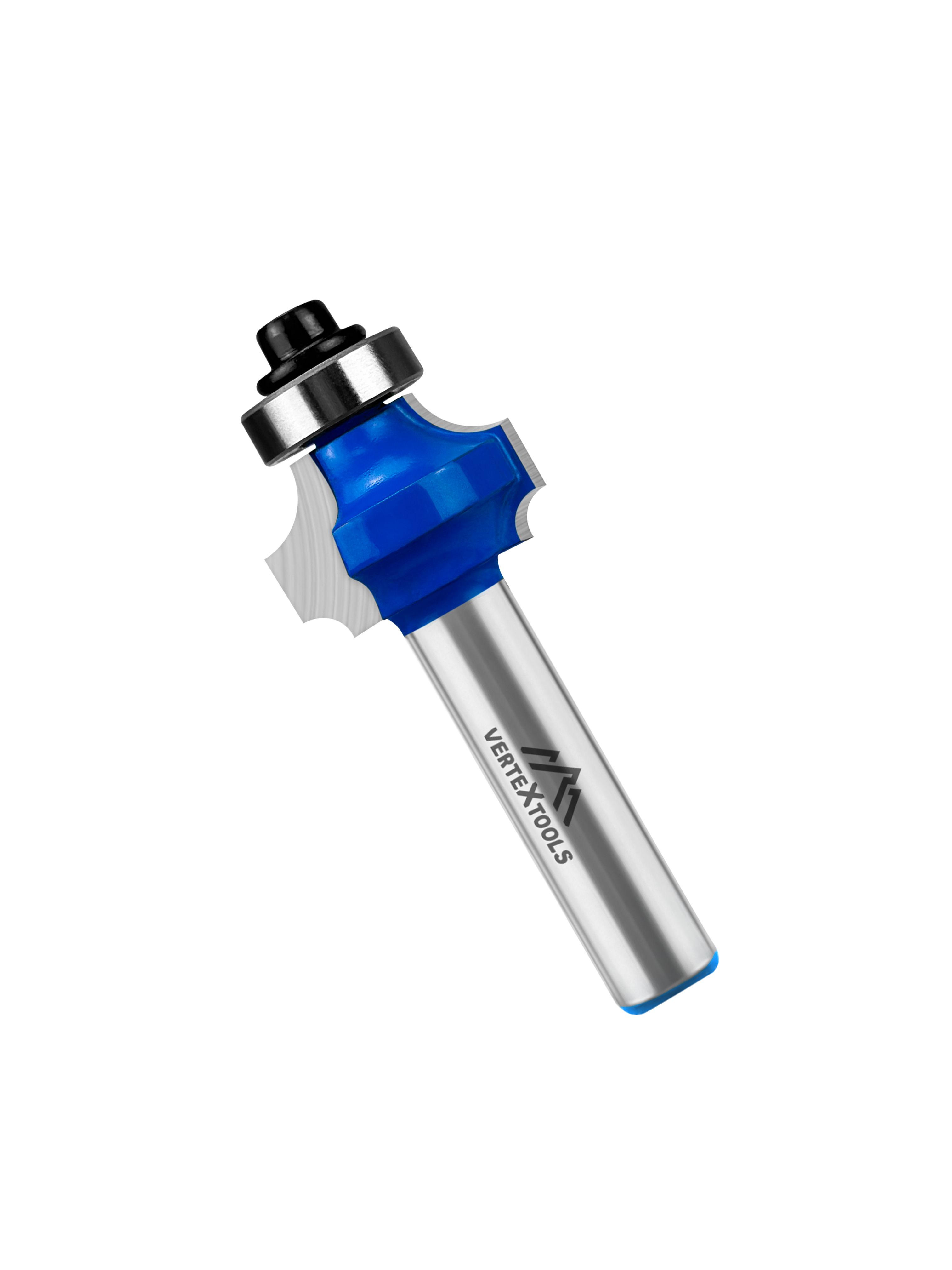 Изображение товара Фреза кромочная VERTEXTOOLS калевочная с подшипником 12,7 мм для древесины