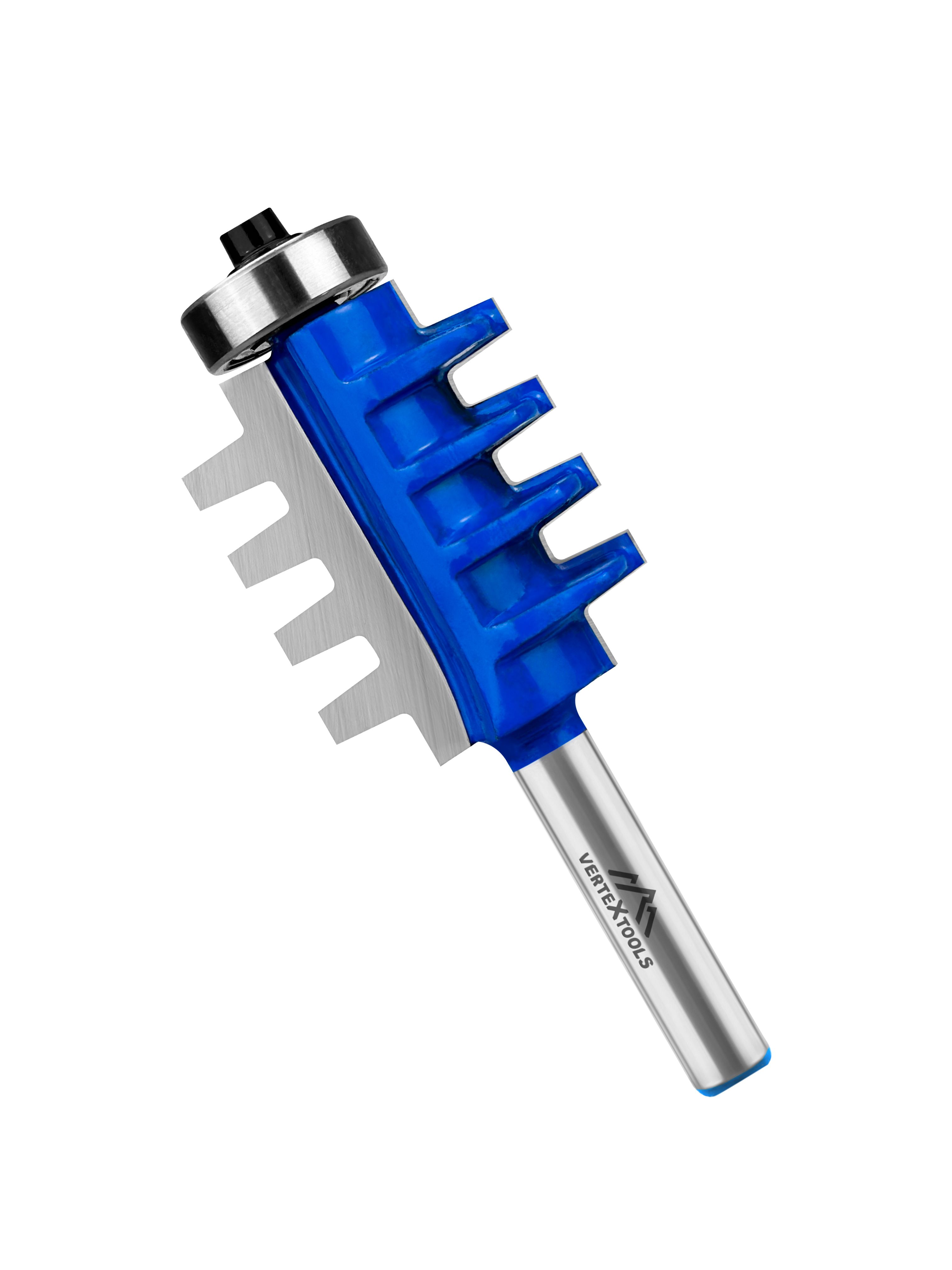 Изображение товара Фреза кромочная VERTEXTOOLS пазо-шиповая 8мм диаметр 33мм