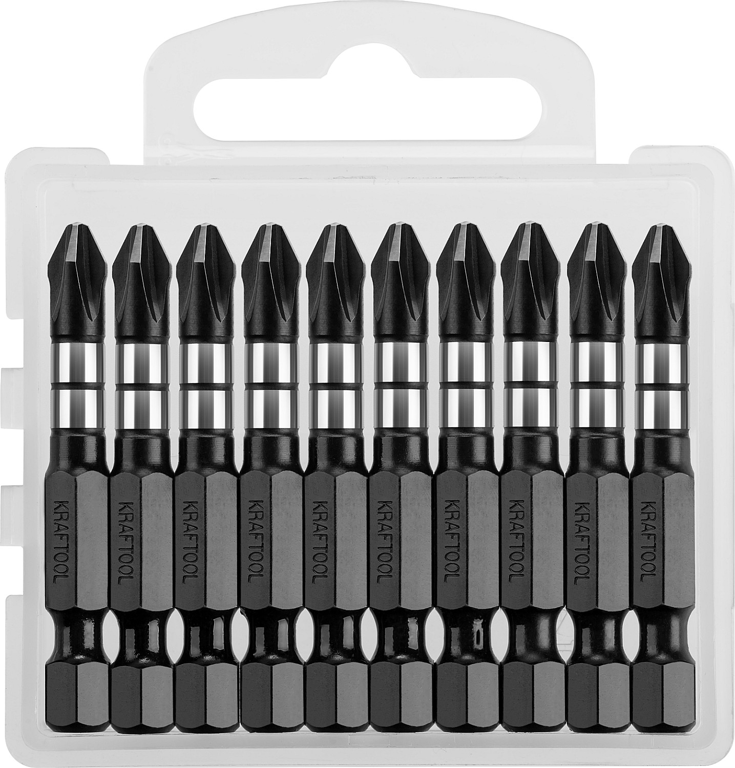 Изображение товара Биты KRAFTOOL 26191-2-50-S10 - надежный инструмент для ремонта и строительства
