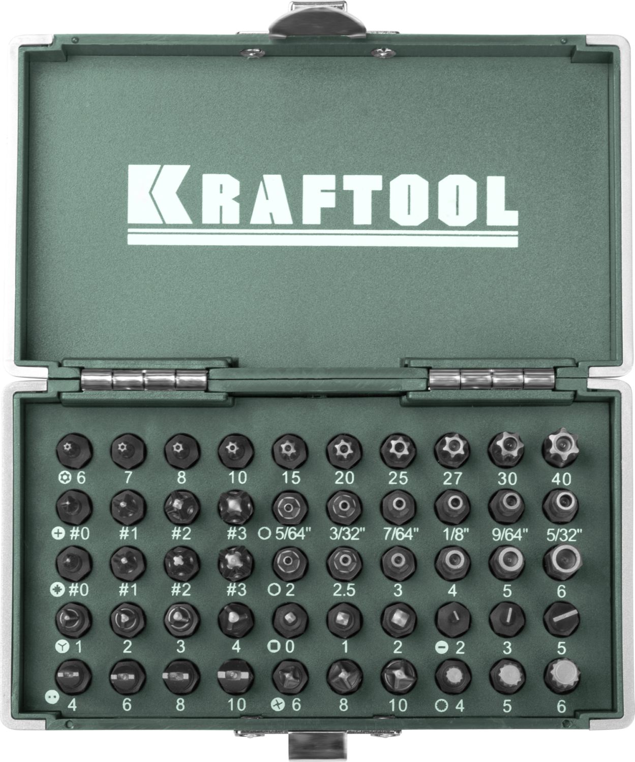 Изображение товара Набор бит KRAFTOOL 26065-H50 для профессионального и домашнего использования