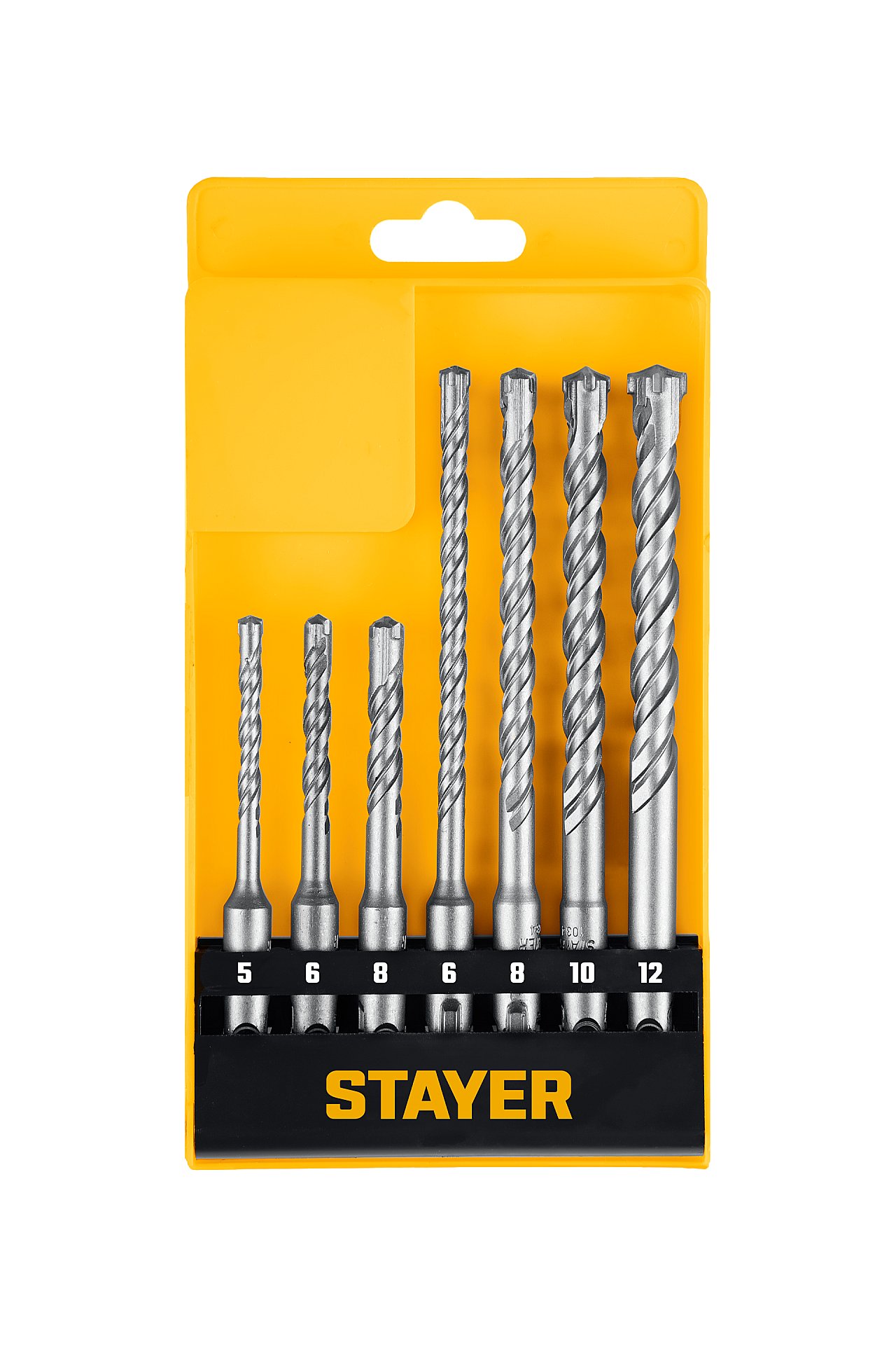 Изображение товара Набор буров SDS-plus Stayer 29290-H7 для бетона и кирпича