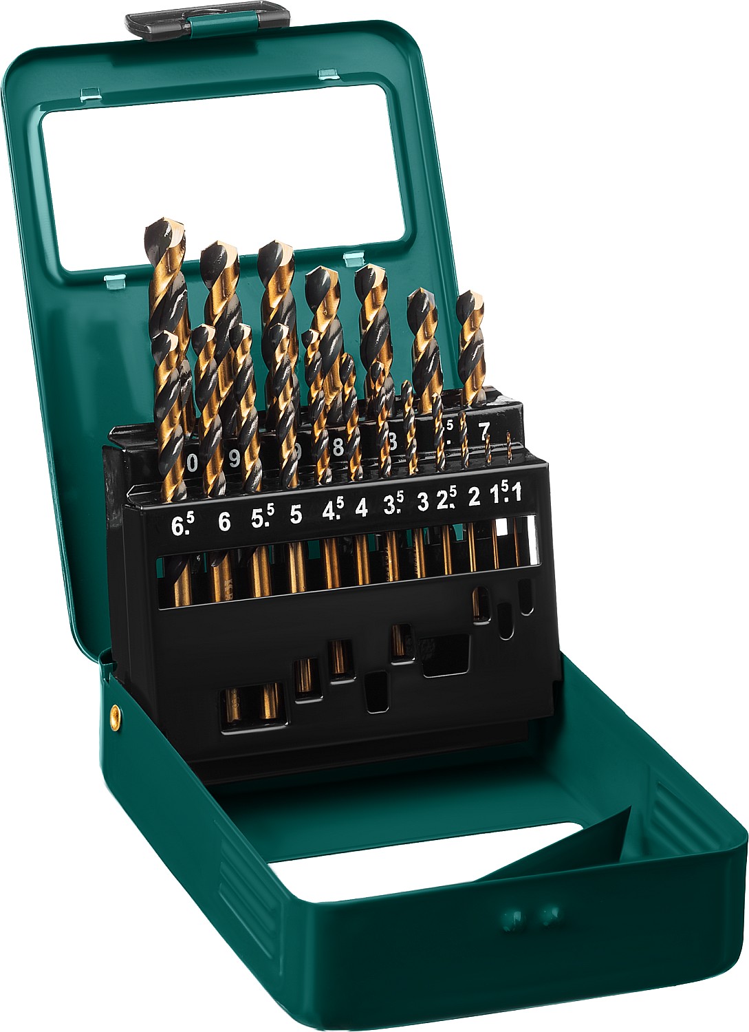 Изображение товара Набор сверл по металлу KRAFTOOL 29656-H19 - высокое качество и универсальность