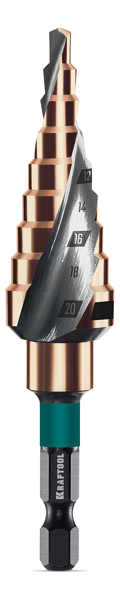 Изображение товара Сверло ступенчатое KRAFTOOL 29691-4-20-9 - высококачественный инструмент