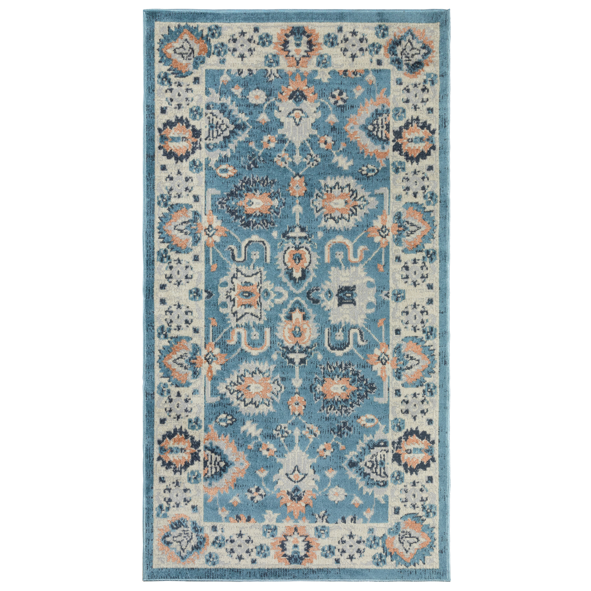 Изображение товара Ковёр Klio 05243A 120x170 см синий - практичный и износостойкий для дома