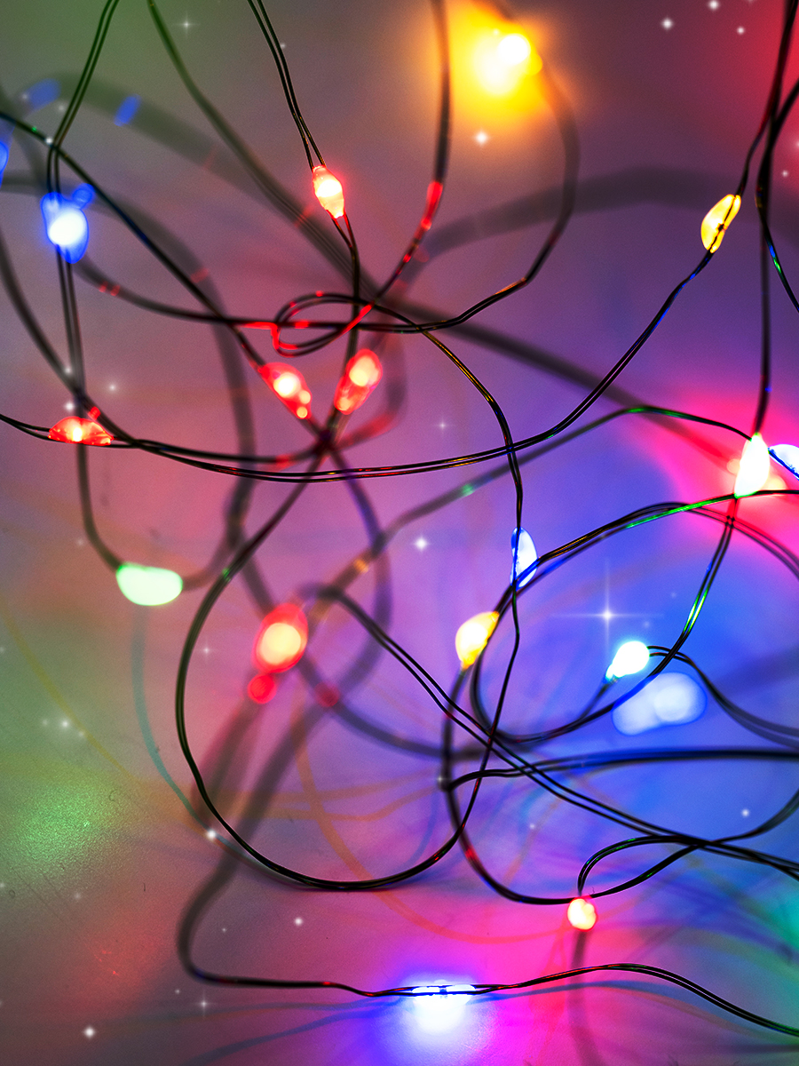 Изображение товара Гирлянда для улицы роса ФАZА 120 ламп многоцветная