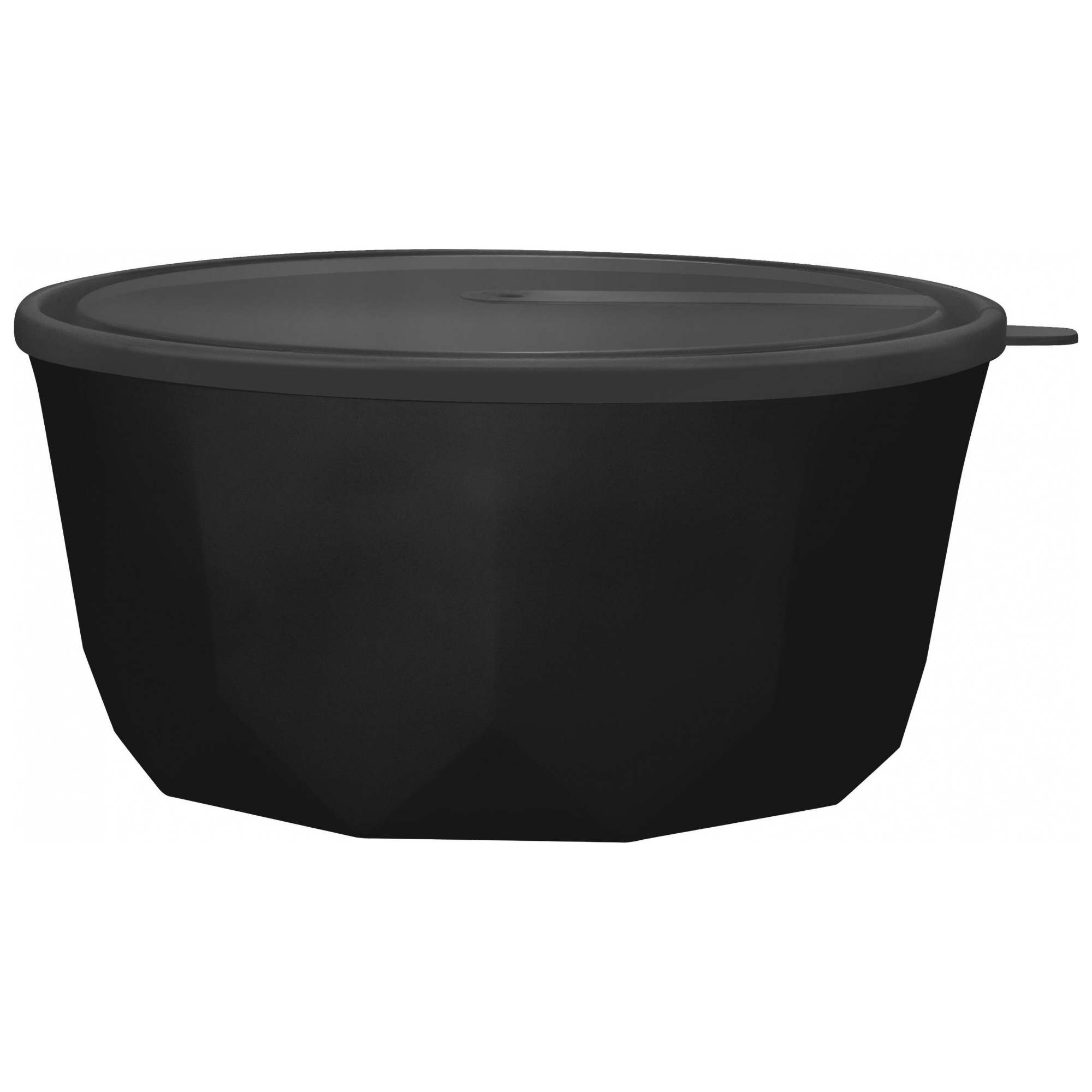 Изображение товара Салатник Plast Team BLACK с крышкой 3,1 л