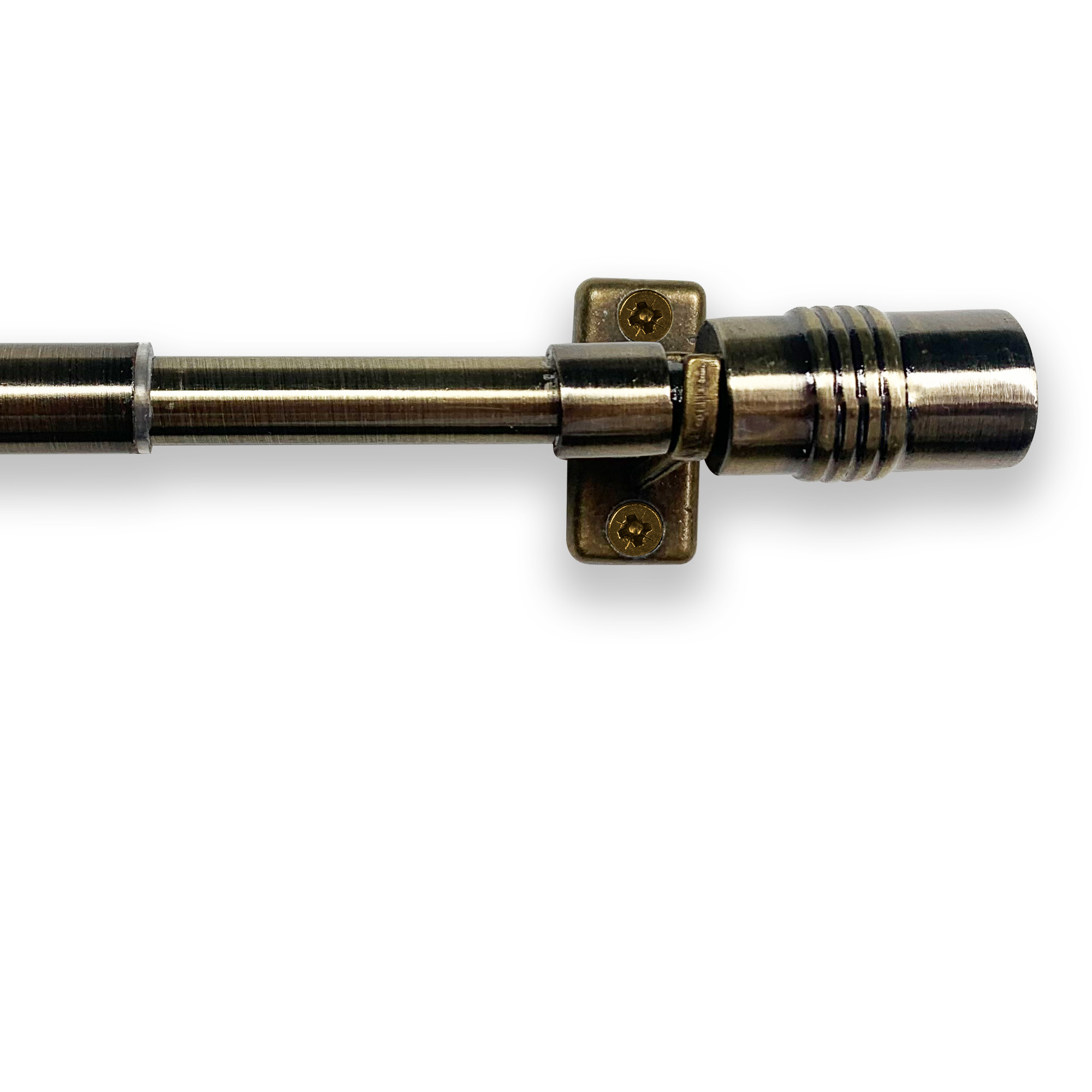 Изображение товара Карниз КАФЕ витражный телескопический Цилиндр 60-80 см латунь