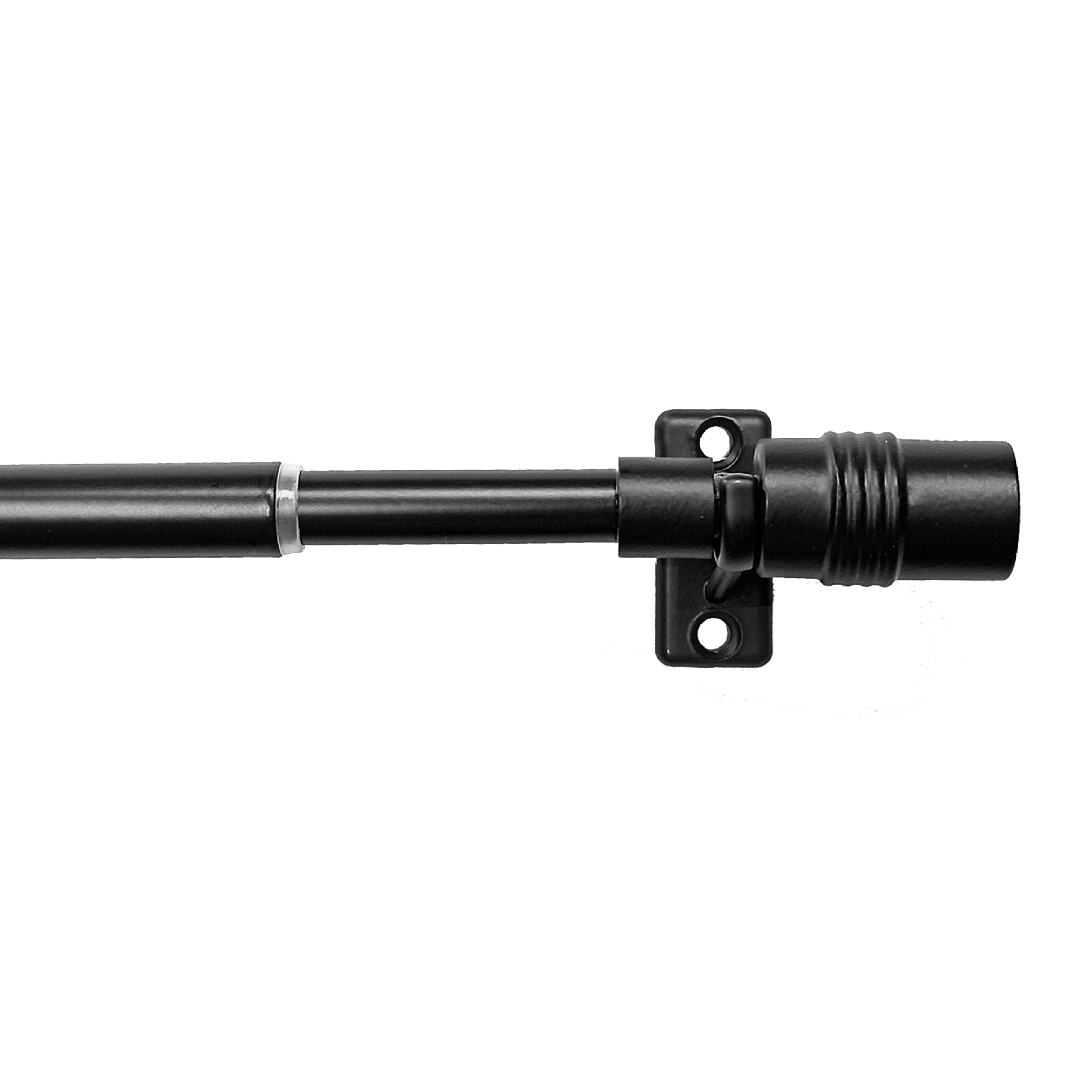 Изображение товара Карниз КАФЕ витражный телескопический Цилиндр 60-80 см черный арт.60130080