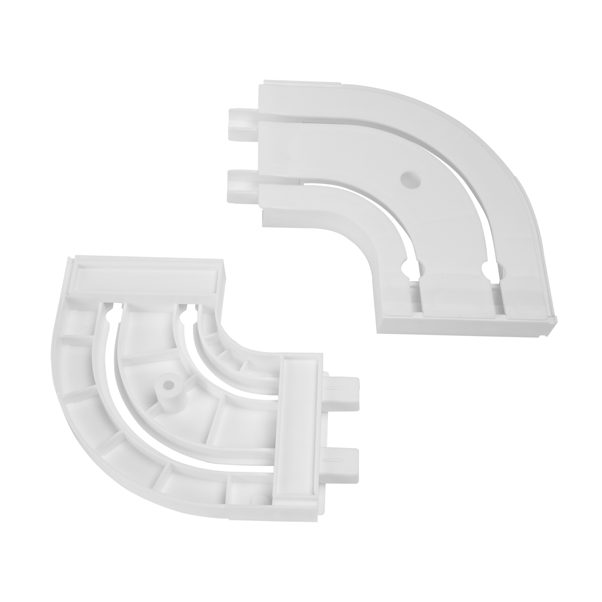 Изображение товара Оконцовка для шины 2-х ряд, 20012 Эскар пластиковая матовая белая