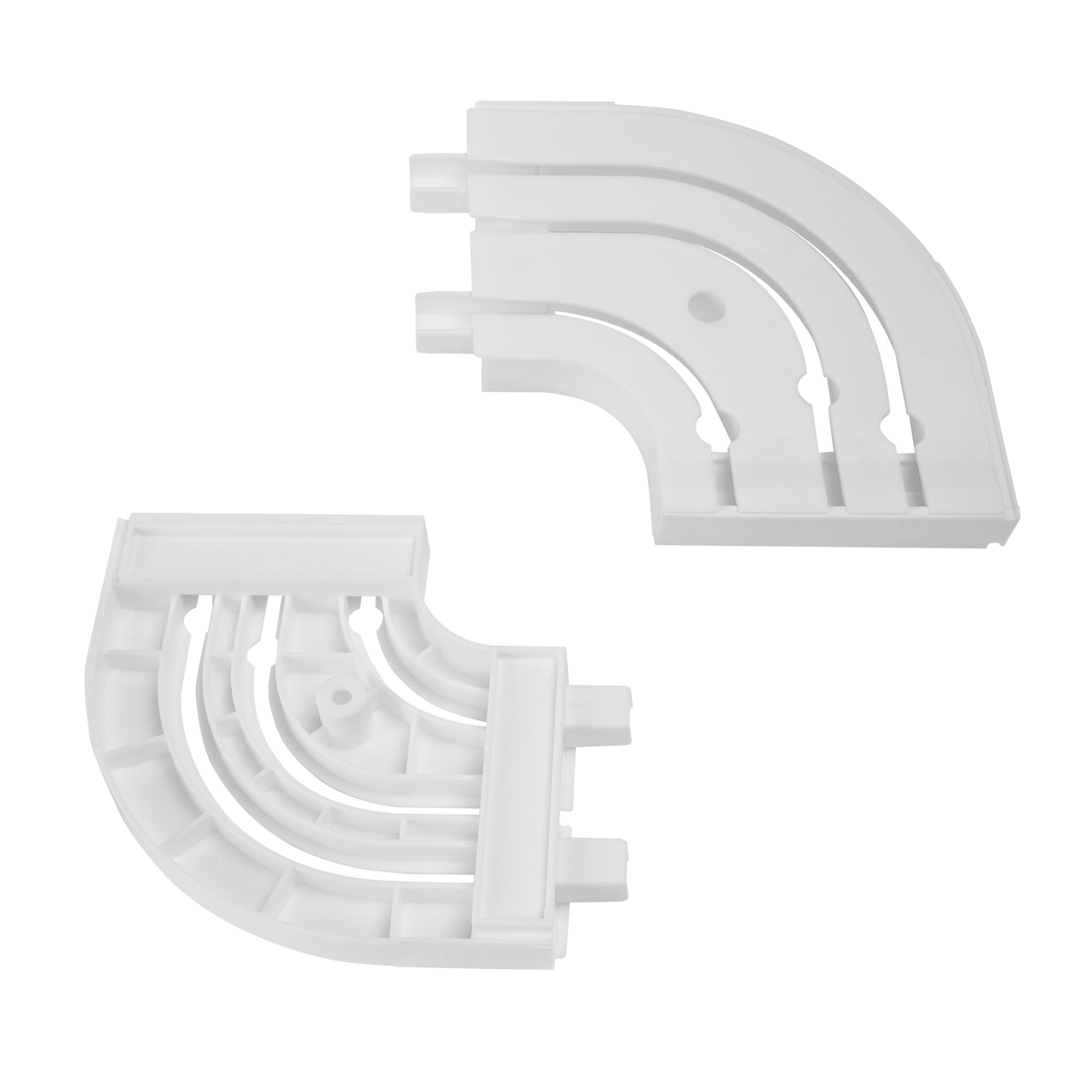 Изображение товара Оконцовка для шины 3-х рядовая модель 20013 Эскар для потолочного карниза