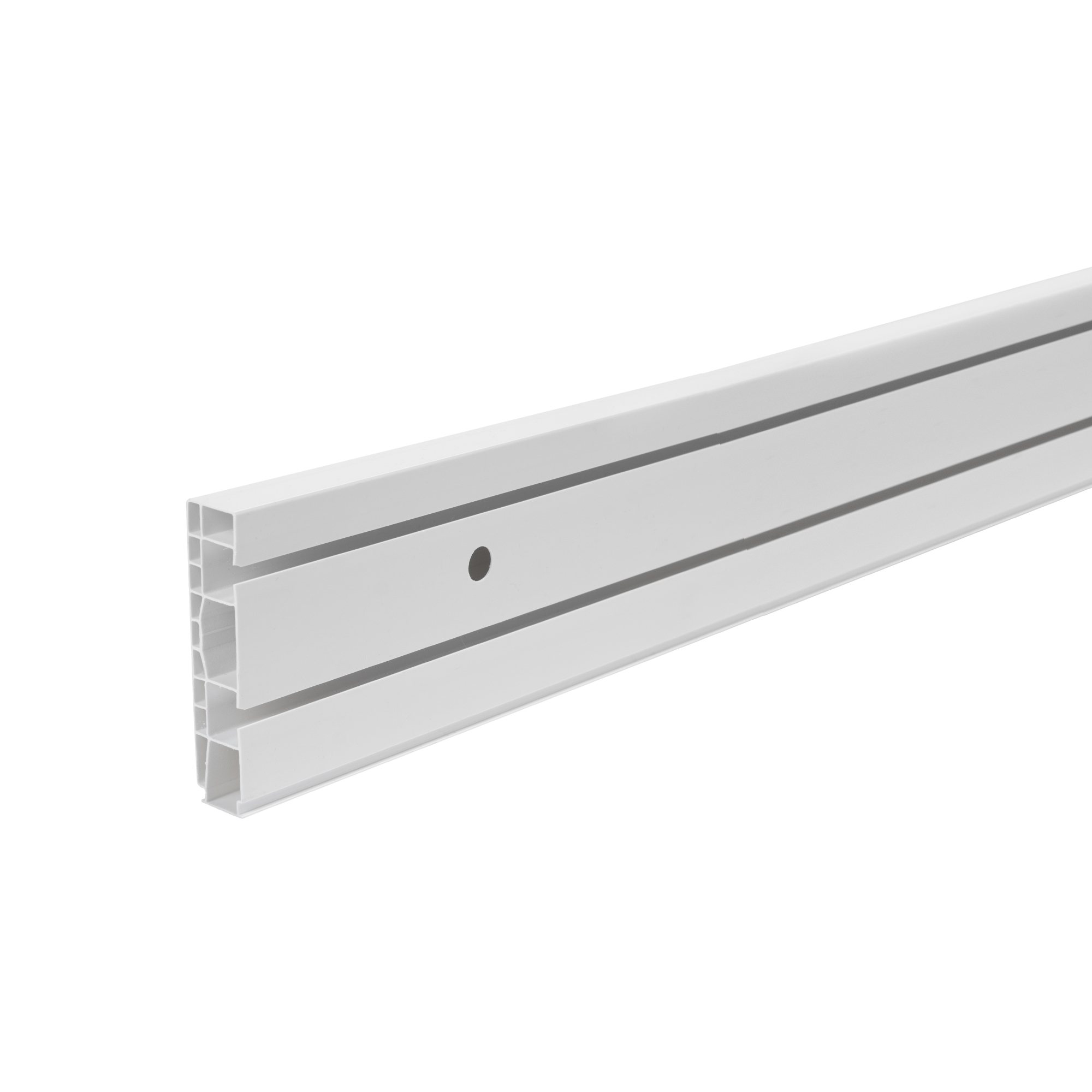 Изображение товара Шина ПВХ 2-х рядная 360 см для потолочных систем арт.252360