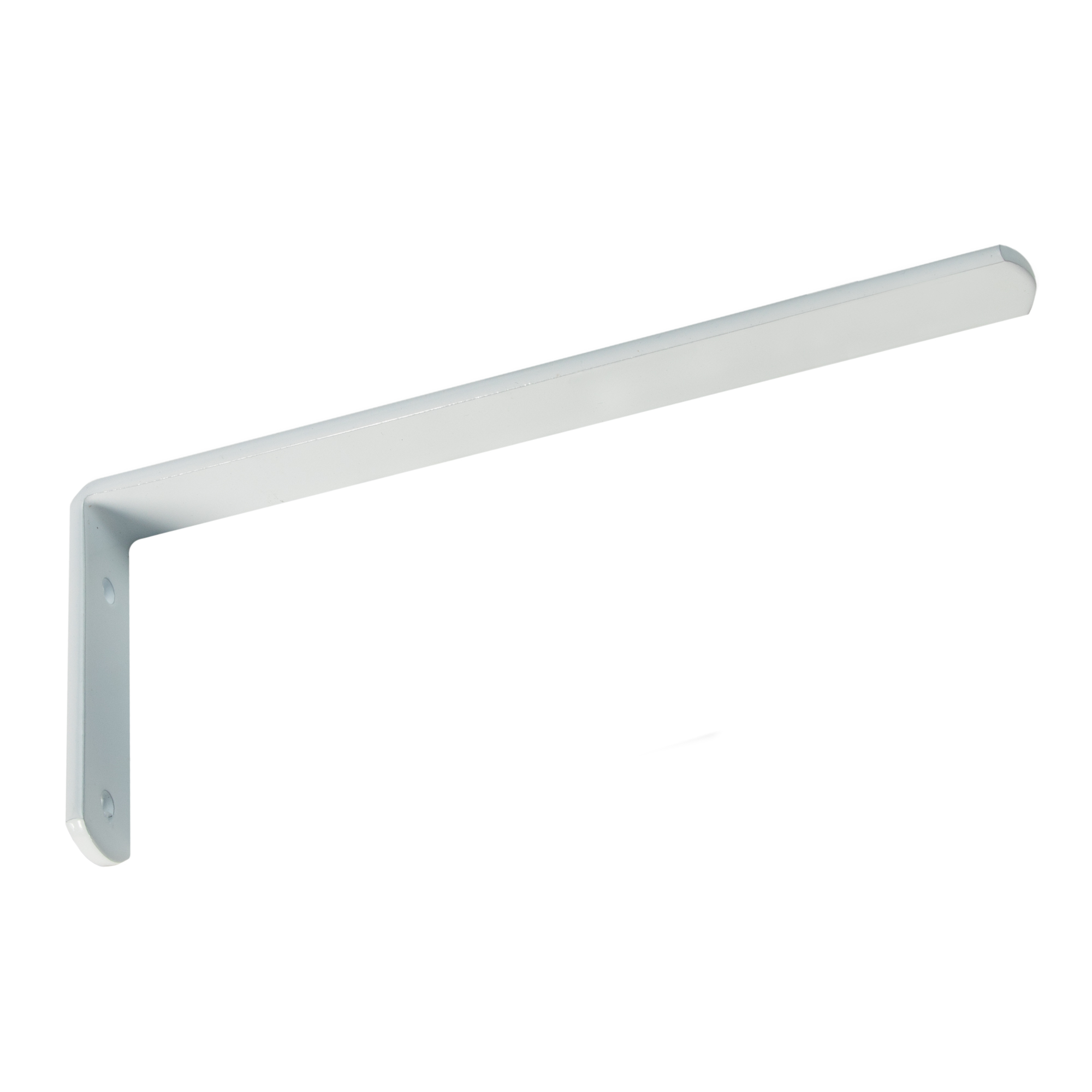 Изображение товара Стеновой держатель для шины металл 18см белый Эскар 20718