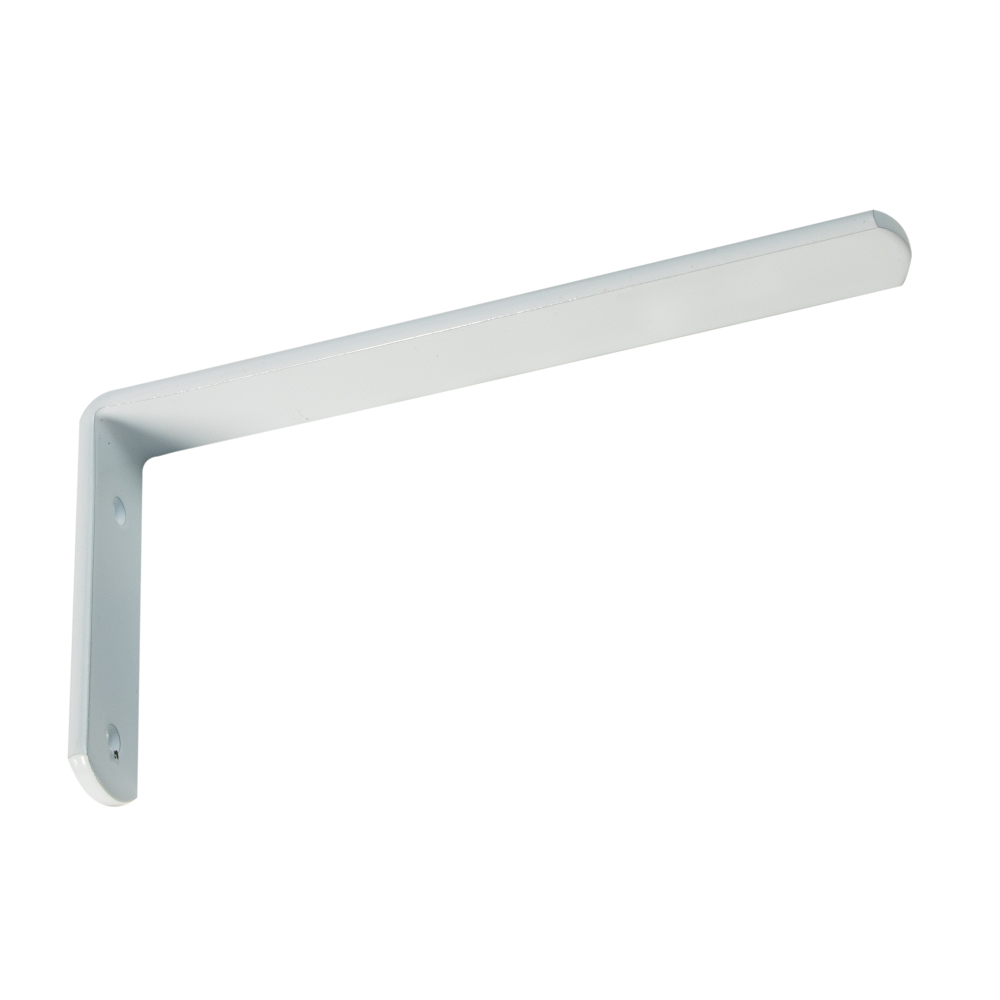 Изображение товара Стеновой держатель для шины из металла 15см белый Эскар 20715