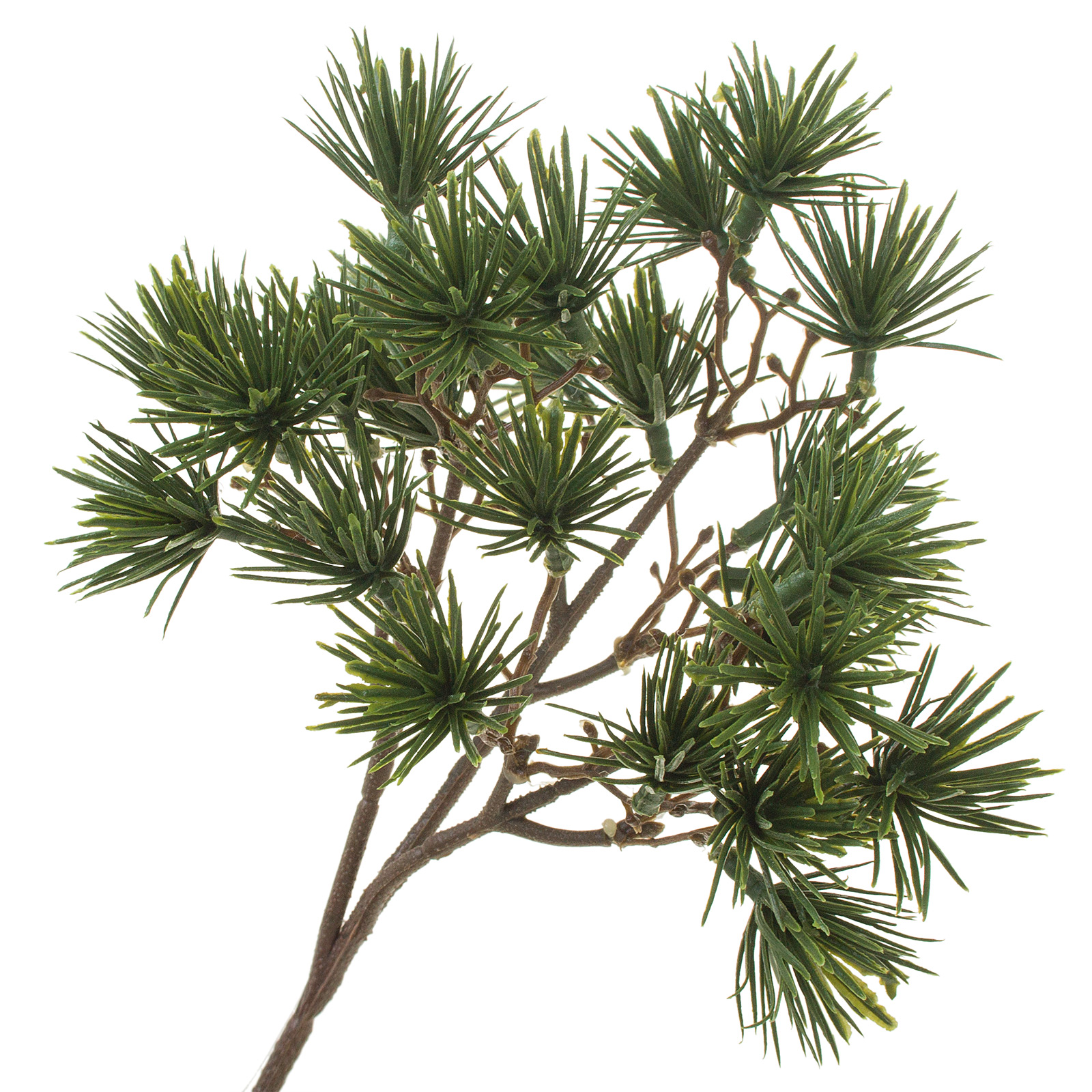 Изображение товара Искусственная еловая ветка H21 см для новогоднего декора