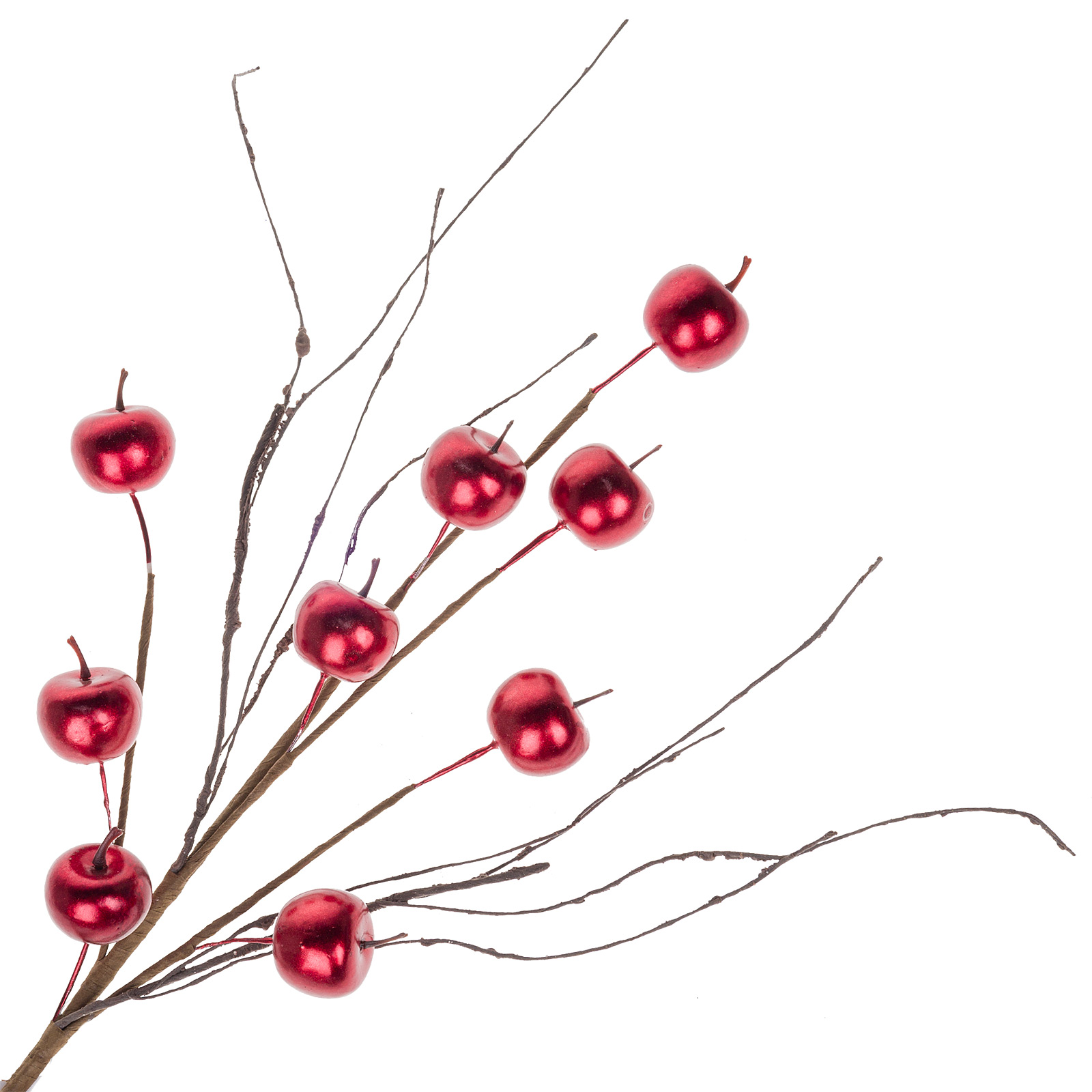 Изображение товара Ветка искусственная ягодная пластик H60 см