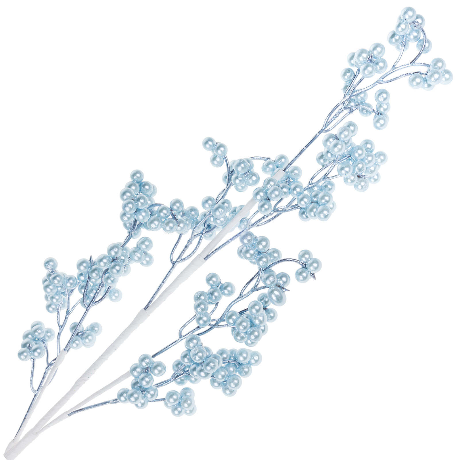 Изображение товара Искусственная ягодная ветка H73 см от X-mas Club для декора