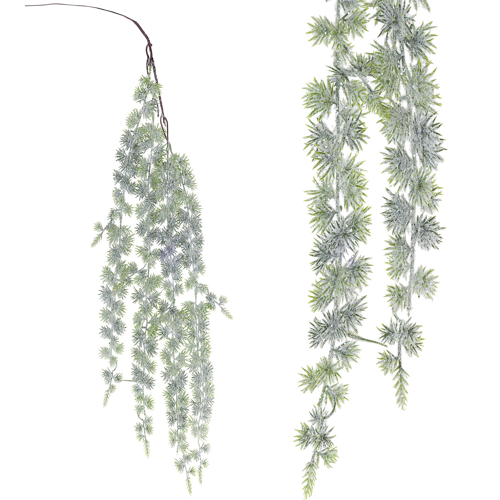 Изображение товара Гирлянда искусственная Амарант 87 см с глиттером для декора