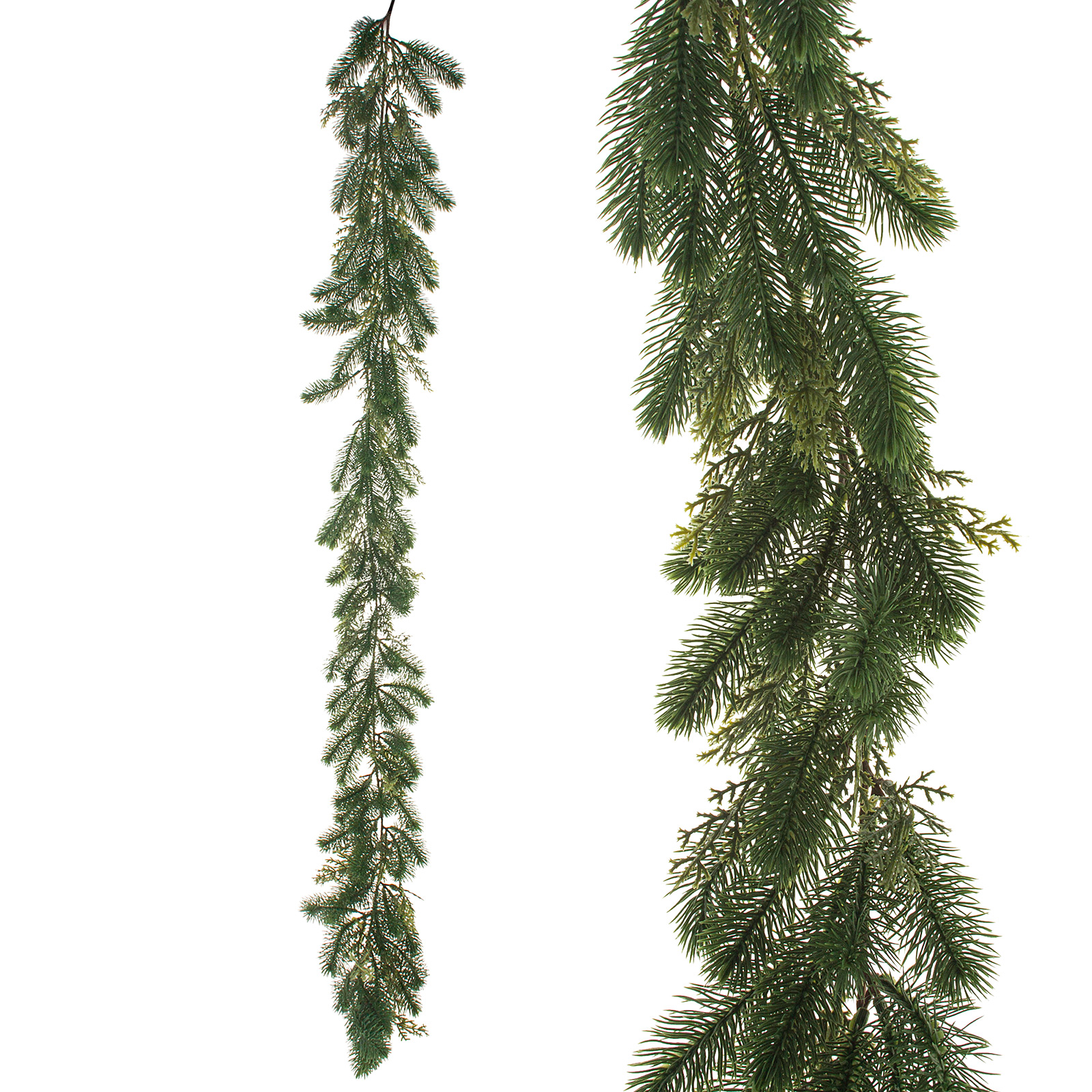 Изображение товара Гирлянда искусственная еловая пластик, 150 см