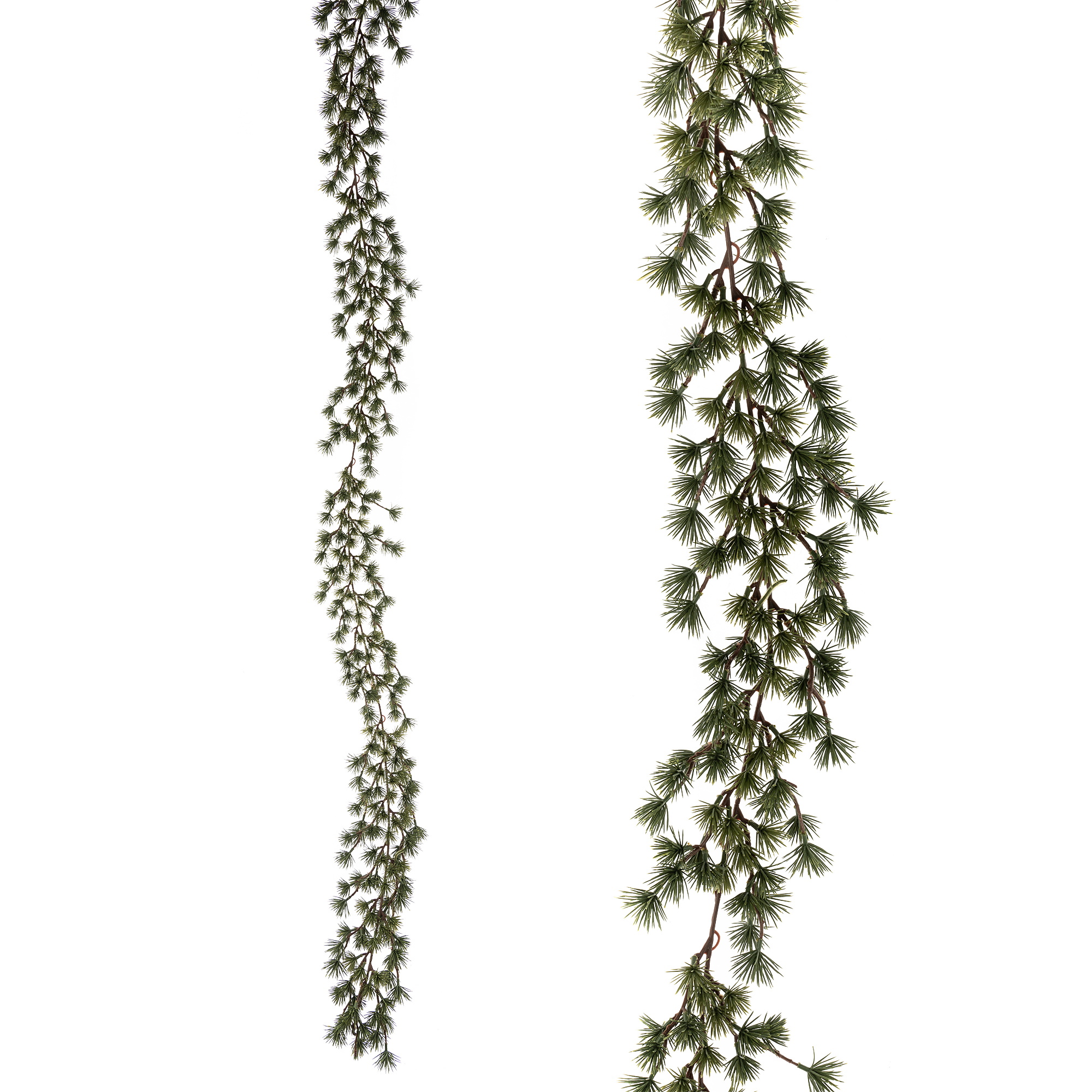 Изображение товара Гирлянда искусственная еловая пластик 190 см для новогоднего декора