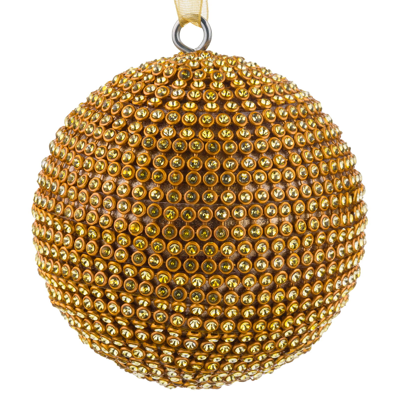 Изображение товара Елочная игрушка Шар бисер 8 см от X-mas Club