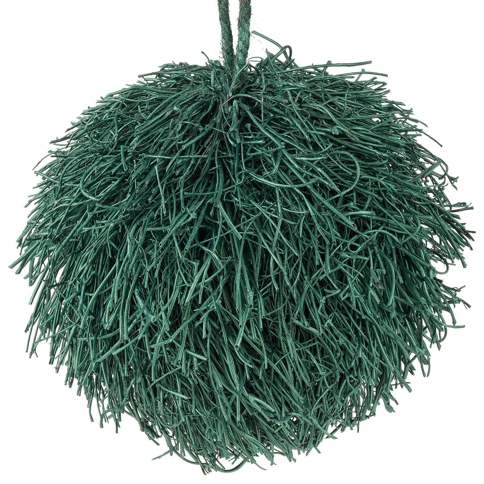 Изображение товара Елочная игрушка Шар дерево D13,5 см натуральное украшение для елки