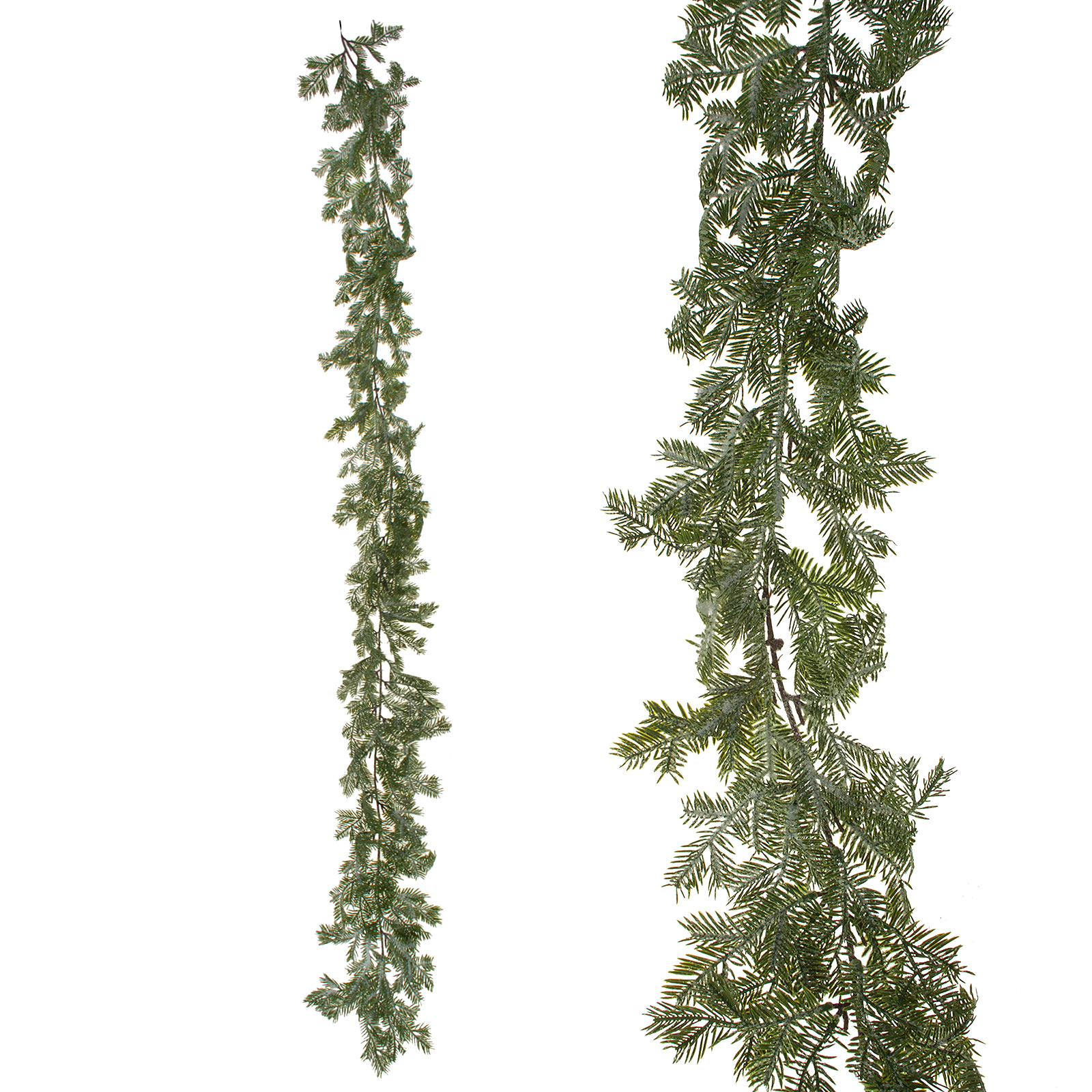 Изображение товара Искусственная еловая гирлянда пластик 190 см для новогоднего декора
