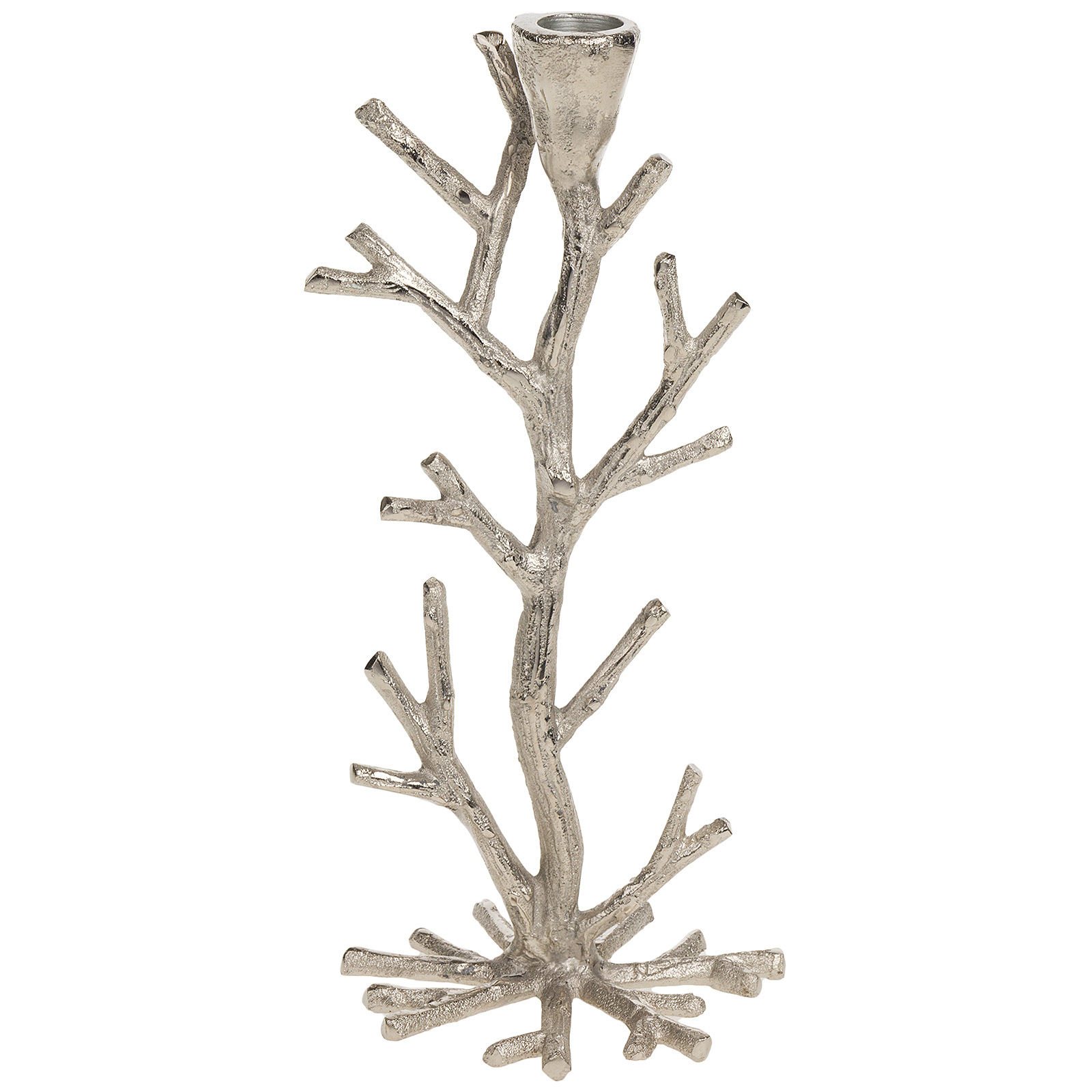 Изображение товара Подсвечник металл 12x12xh26 см с уникальным дизайном ветка