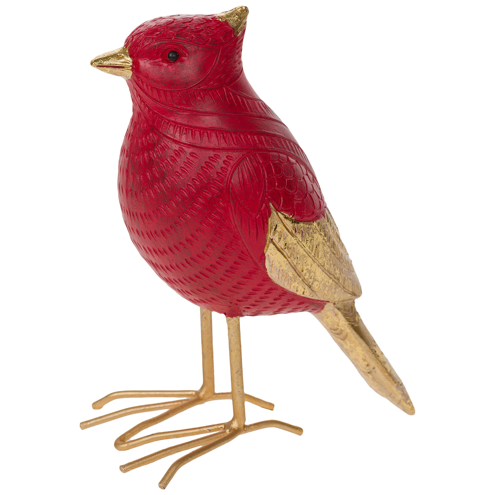 Изображение товара Фигурка Красный кардинал из полирезина 16x7,5xH12 см
