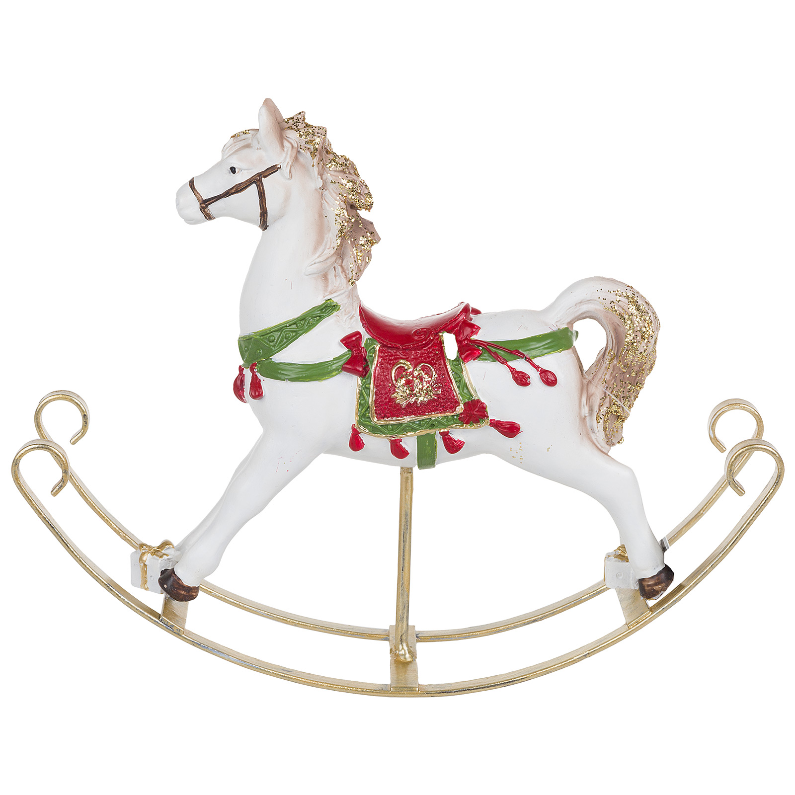 Изображение товара Фигурка Лошадка качалка полирезин 21x5,5xH18 см оригинальный подарок