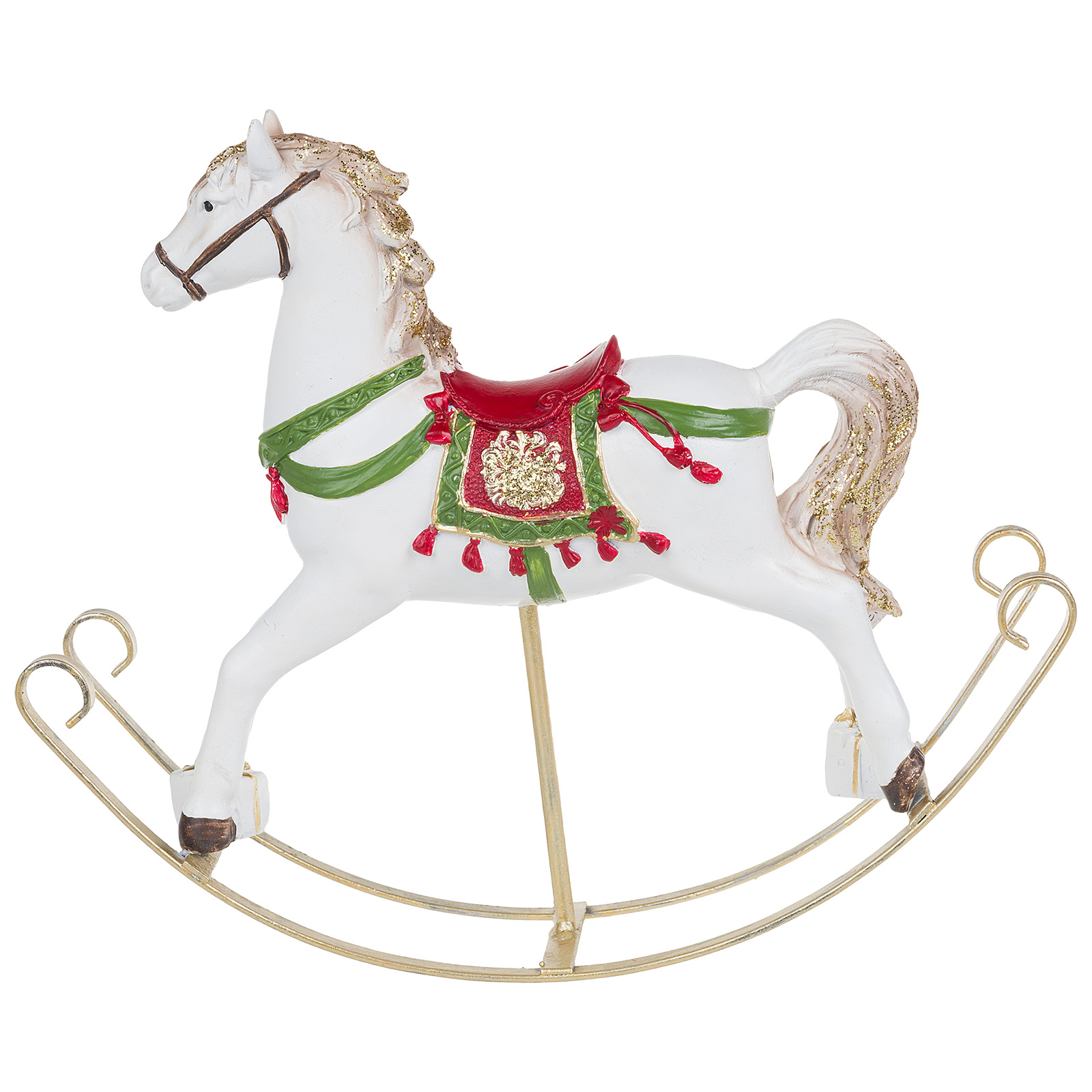 Изображение товара Фигурка Лошадка качалка полирезин 25x7xH23 см