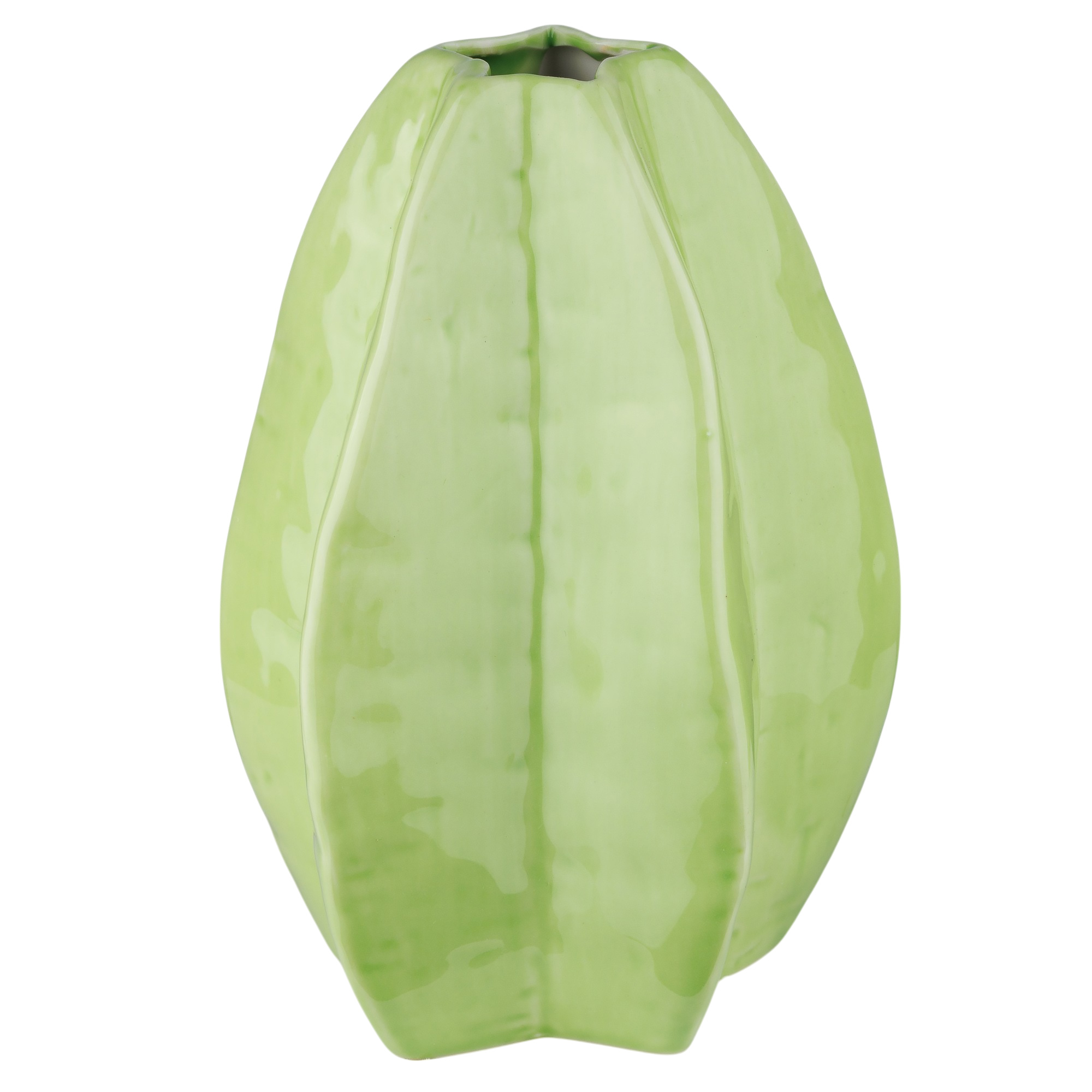 Изображение товара Керамическая ваза Карамбола d10xh15 см авторский дизайн