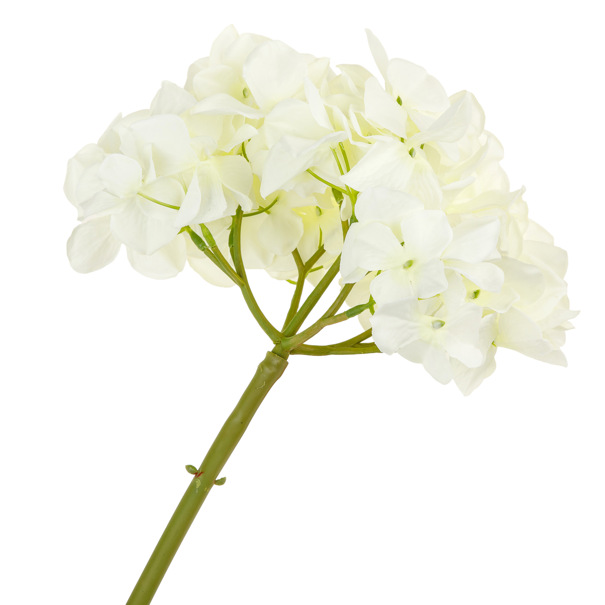 Изображение товара Искусственный цветок Гортензия высотой 52 см для декора