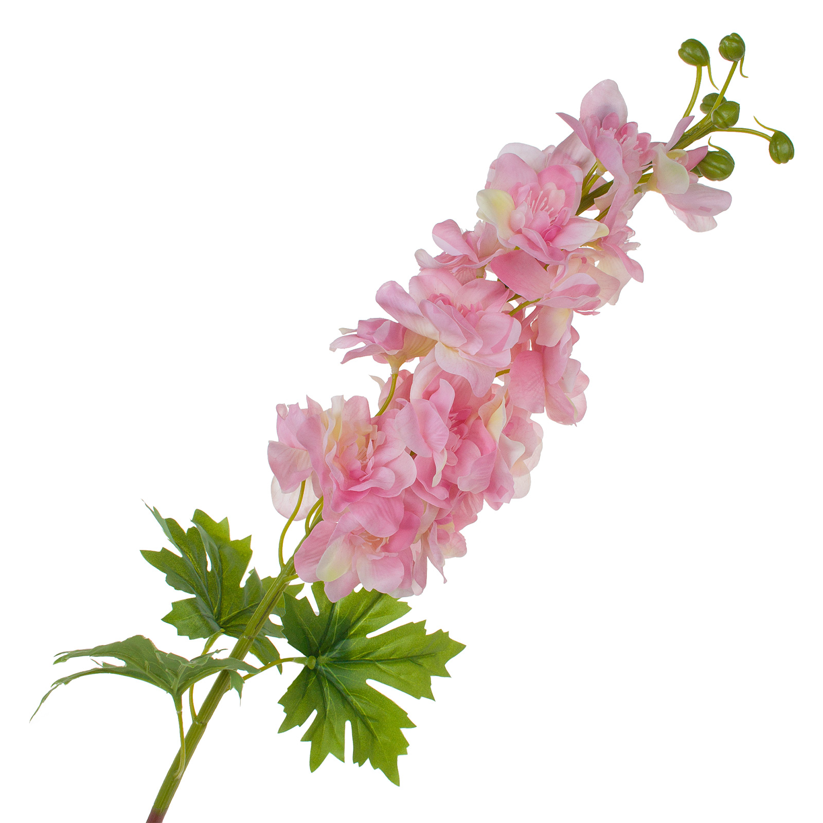 Изображение товара Цветок искусственный Дельфиниум h80 см с силиконовым покрытием