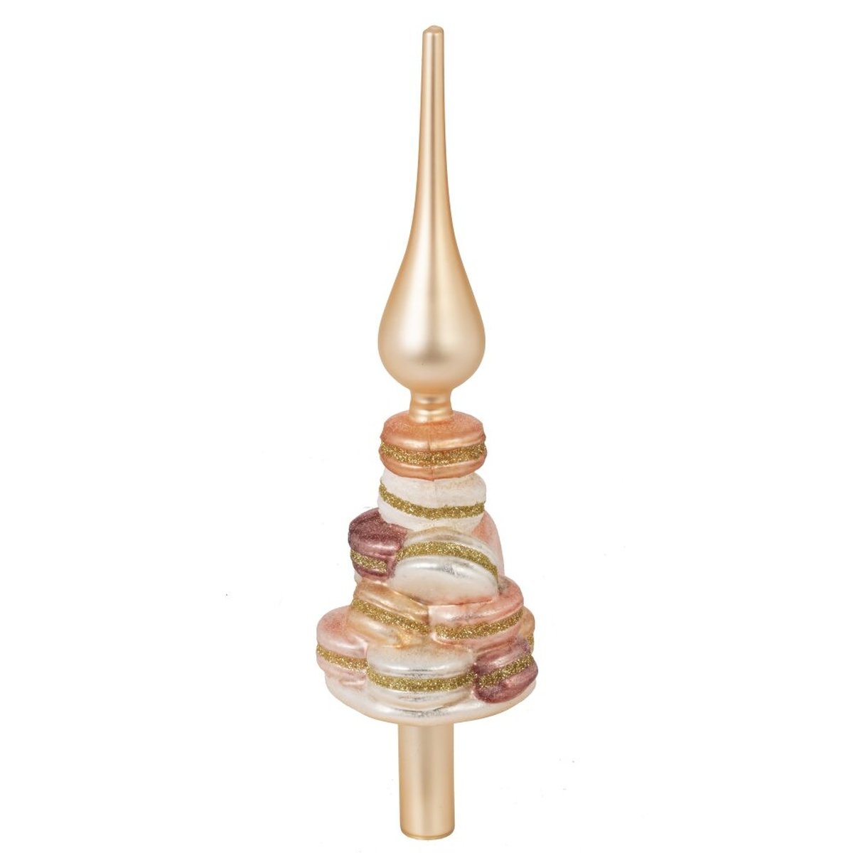 Изображение товара Верхушка на ёлку L8 W8 H29 5 см белый