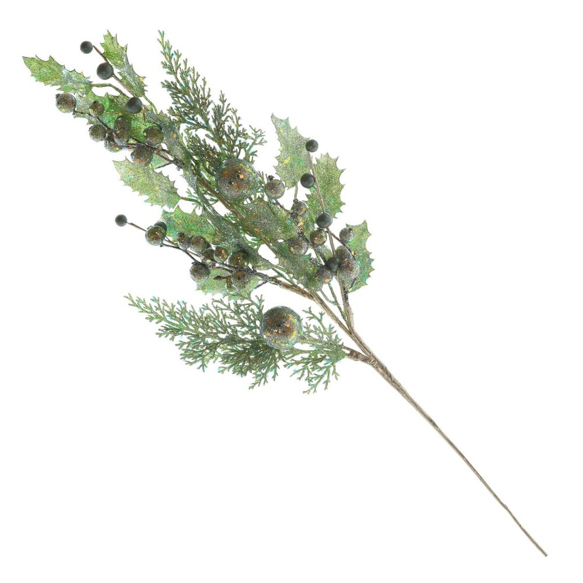 Изображение товара Декоративное изделие Ветка L20 W2,5 H73 см коричневое интерьерное украшение