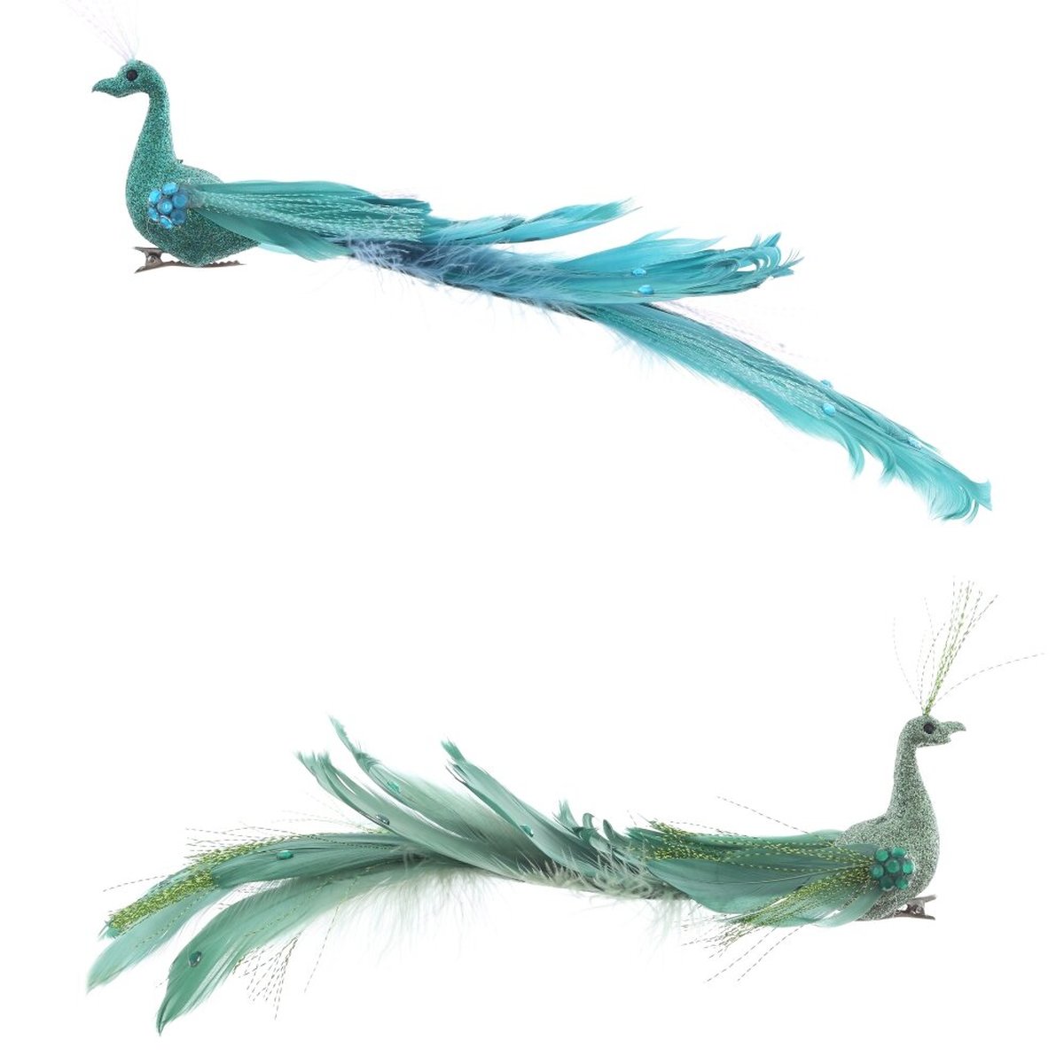 Изображение товара Изделие декоративное Новогодняя композиция L20 W15 H9 см зеленый